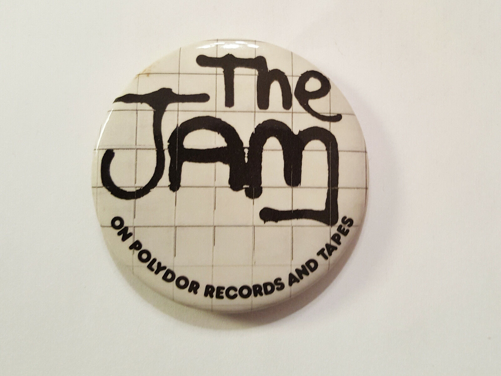 THE JAM In The City Pinback Button In The City Vintage Badge UK 1977 2\
