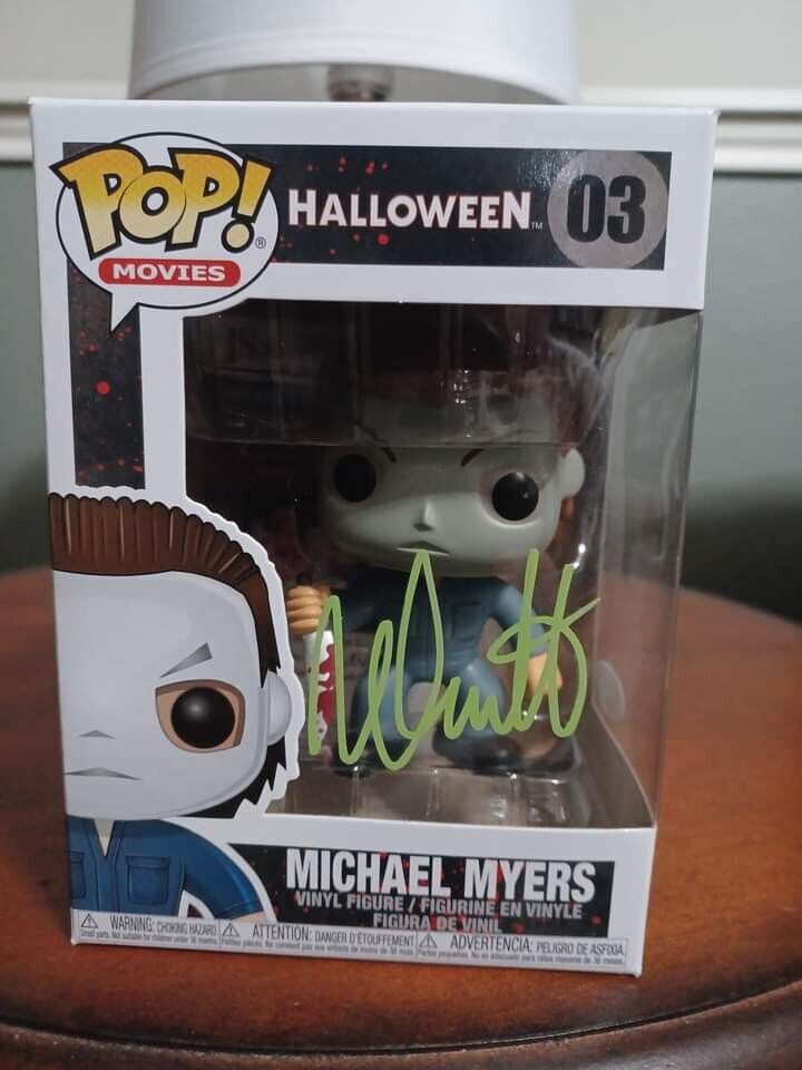 FUNKO Michael Myers #03 (Nick Castle) Horror JSA Authenticated 