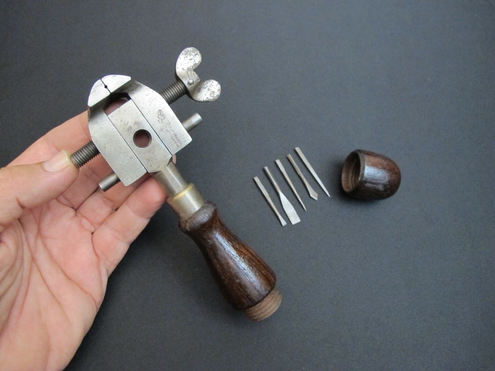 Vtg "MILLERS FALLS" Jewelers/Watchmakers/Machinists Hand Vise Antique Multi Tool Vtg "MILLERS FALLS" Jewelers/Watchmakers/Machinists Hand Vise Antique Multi Tool
