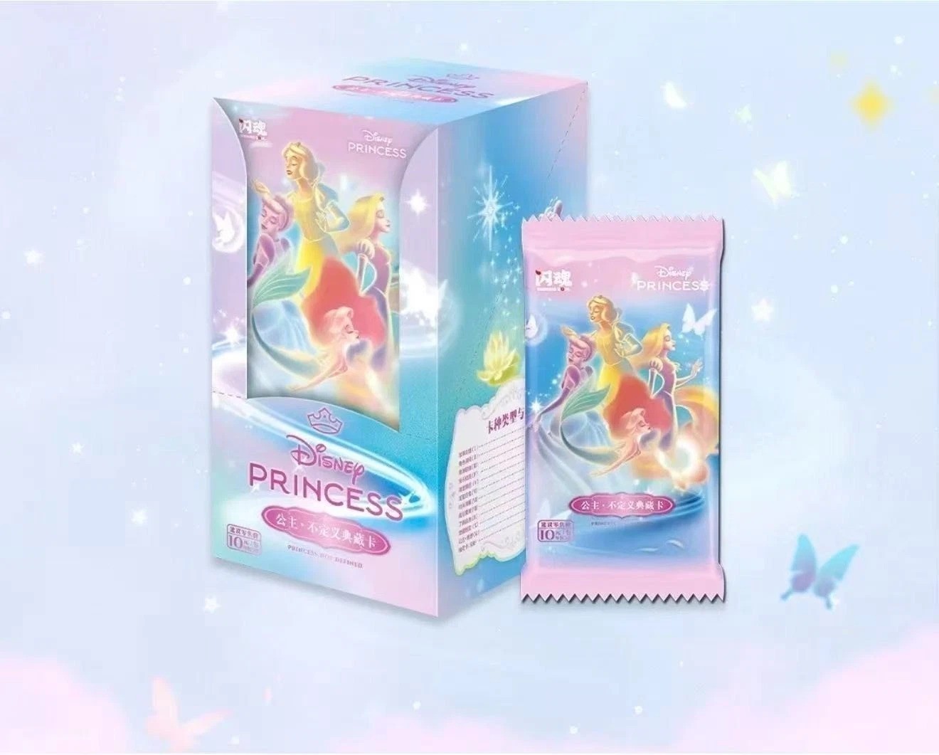 2026 Shining Soul Disney Princess Series 1 Collection Trading Card 12 Packs/Box 2026 Shining Soul Disney Princess Series 1 Collection Trading Card 12 Packs/Box