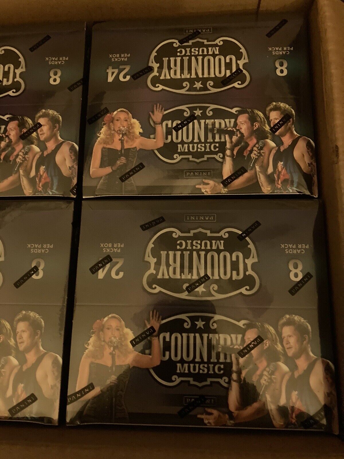 2014 Panini Country Music Factory Sealed Retail Box 24 packs 8 cards per pack