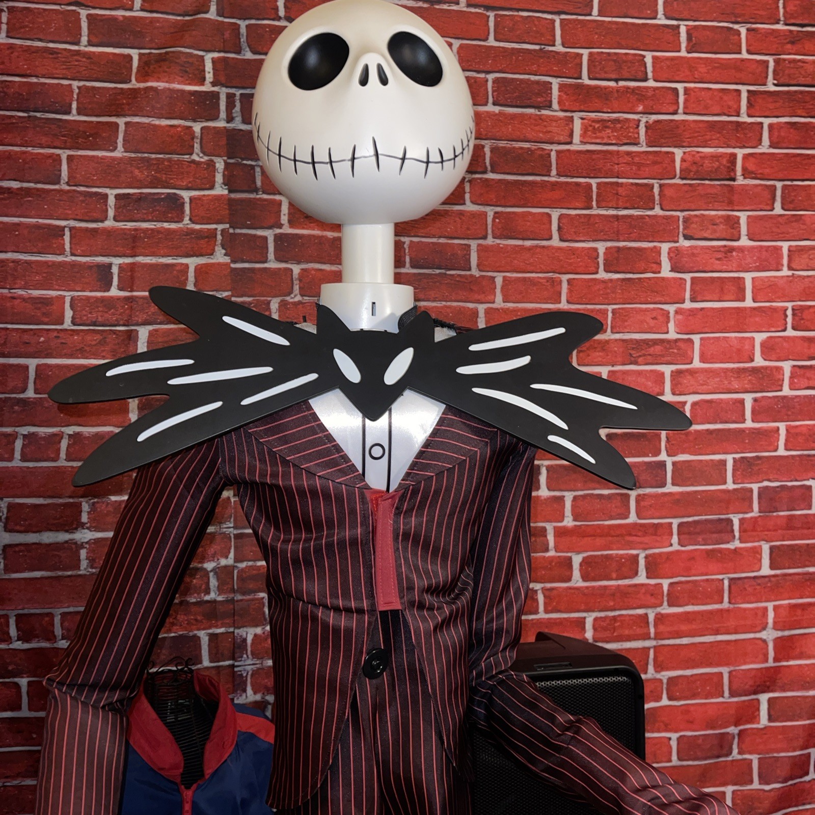 Lifesize Gemmy Singing Animated Jack Skellington Halloween Lifesize Gemmy Singing Animated Jack Skellington Halloween