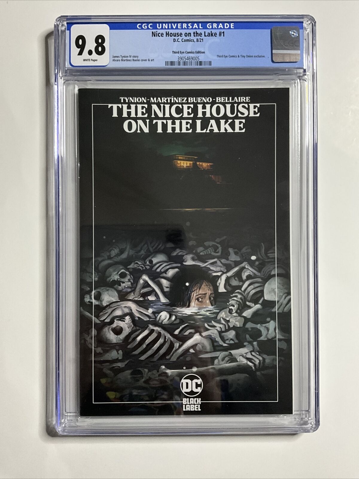 Nice House On The Lake #1 (2021) CGC 9.8 Bueno Third Eye Comics Variant Cover
