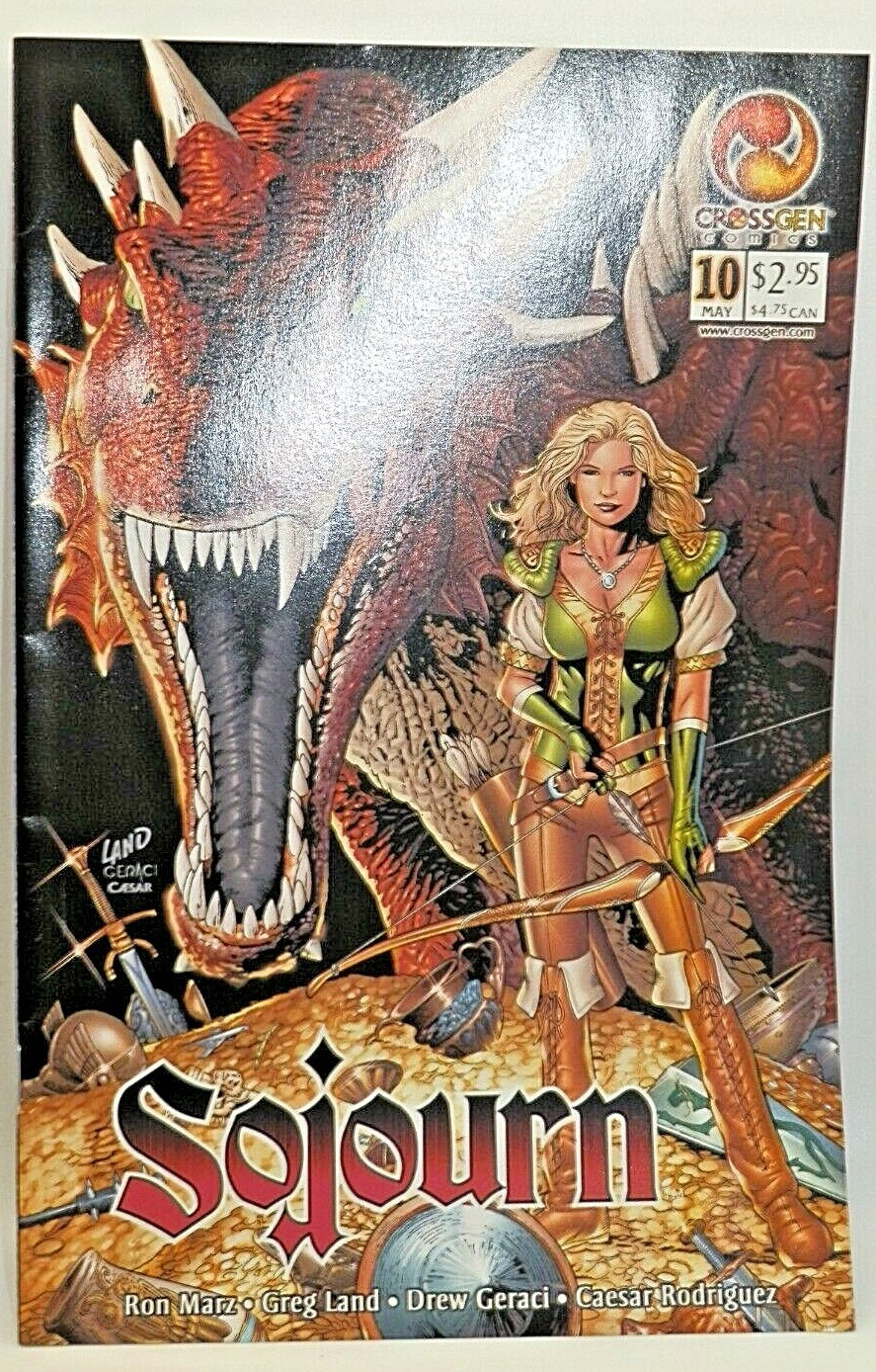 Sojourn (Vol 1) #10 Mint/Near New Crossgen Comics, May 2002, Pristine Condition Sojourn (Vol 1) #10 Mint/Near New Crossgen Comics, May 2002, Pristine Condition