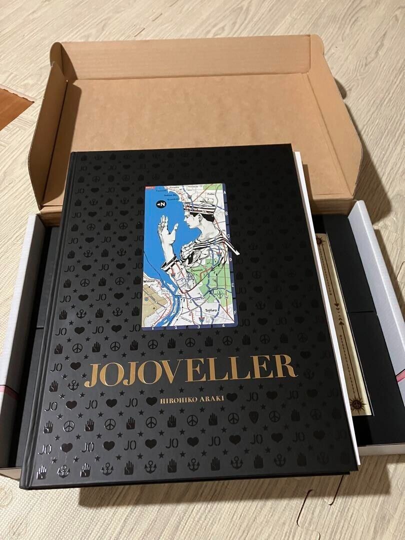 Jojoveller Art Book Jojo's Adventure Bizarre Normal Edition Hirohiko Araki Japan