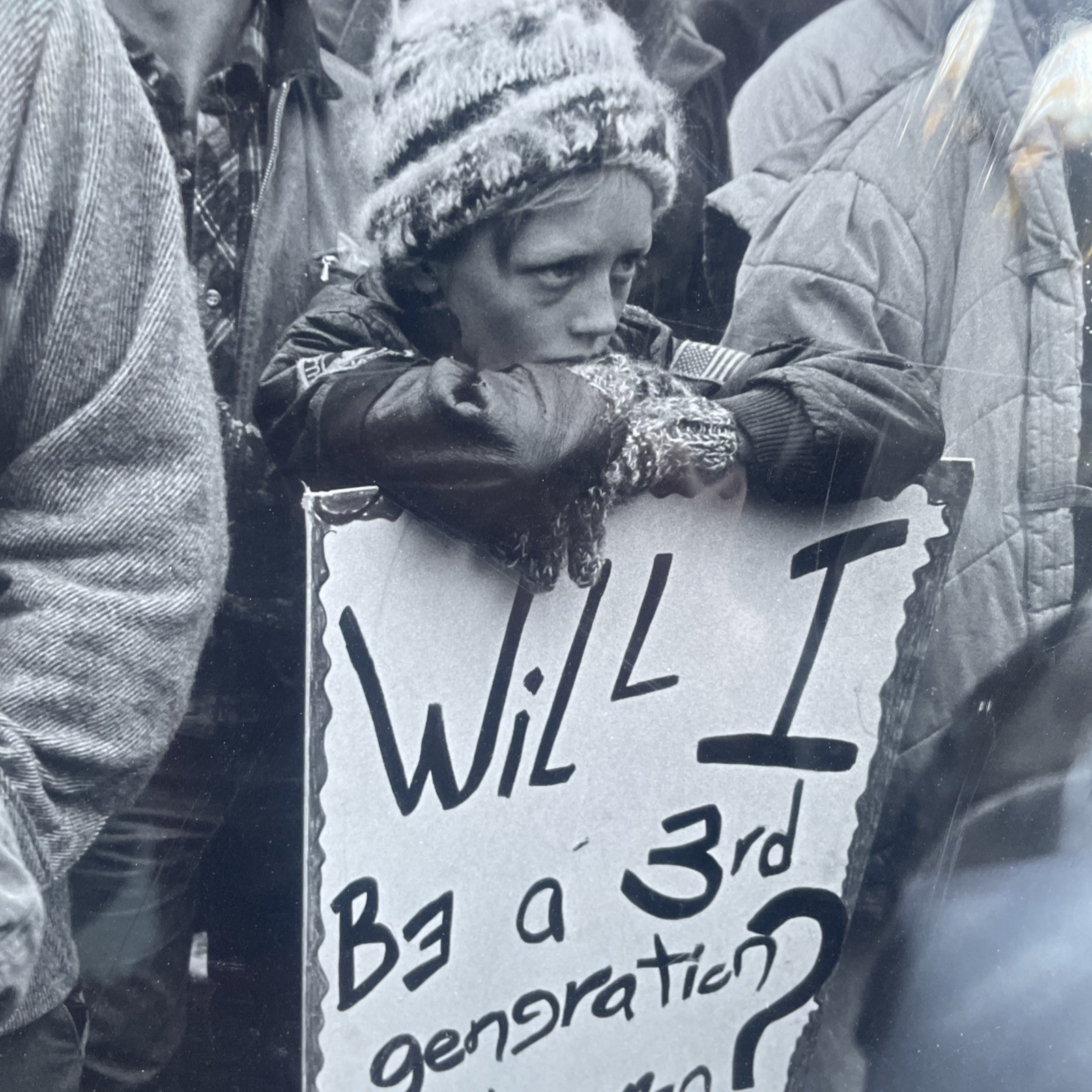 Alan Yourdon 1989 Original Photograph-Hand Signed- Exxon Protest/Fisherman Sign Alan Yourdon 1989 Original Photograph-Hand Signed- Exxon Protest/Fisherman Sign