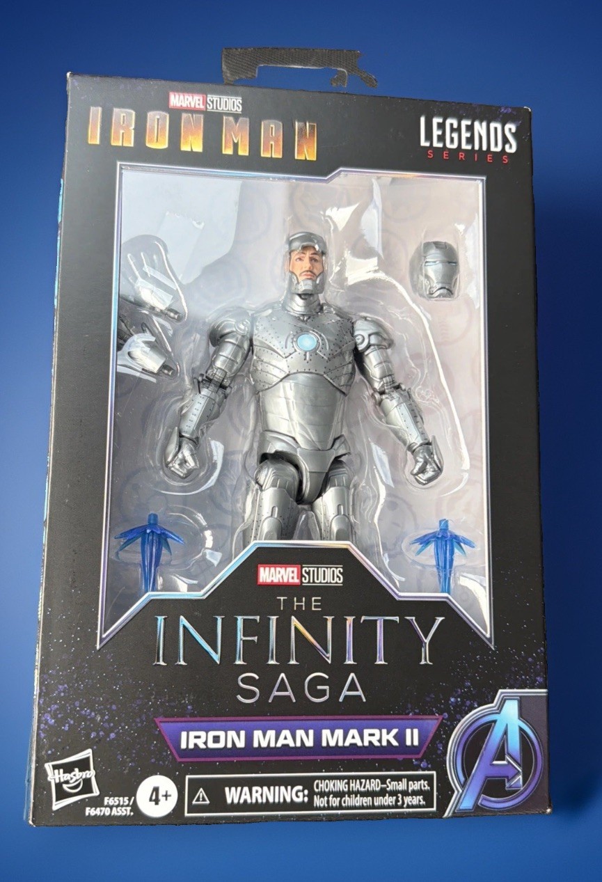 Marvel Legends Iron Man Mark II Silver The Infinity Saga Marvel Legends Iron Man Mark II Silver The Infinity Saga