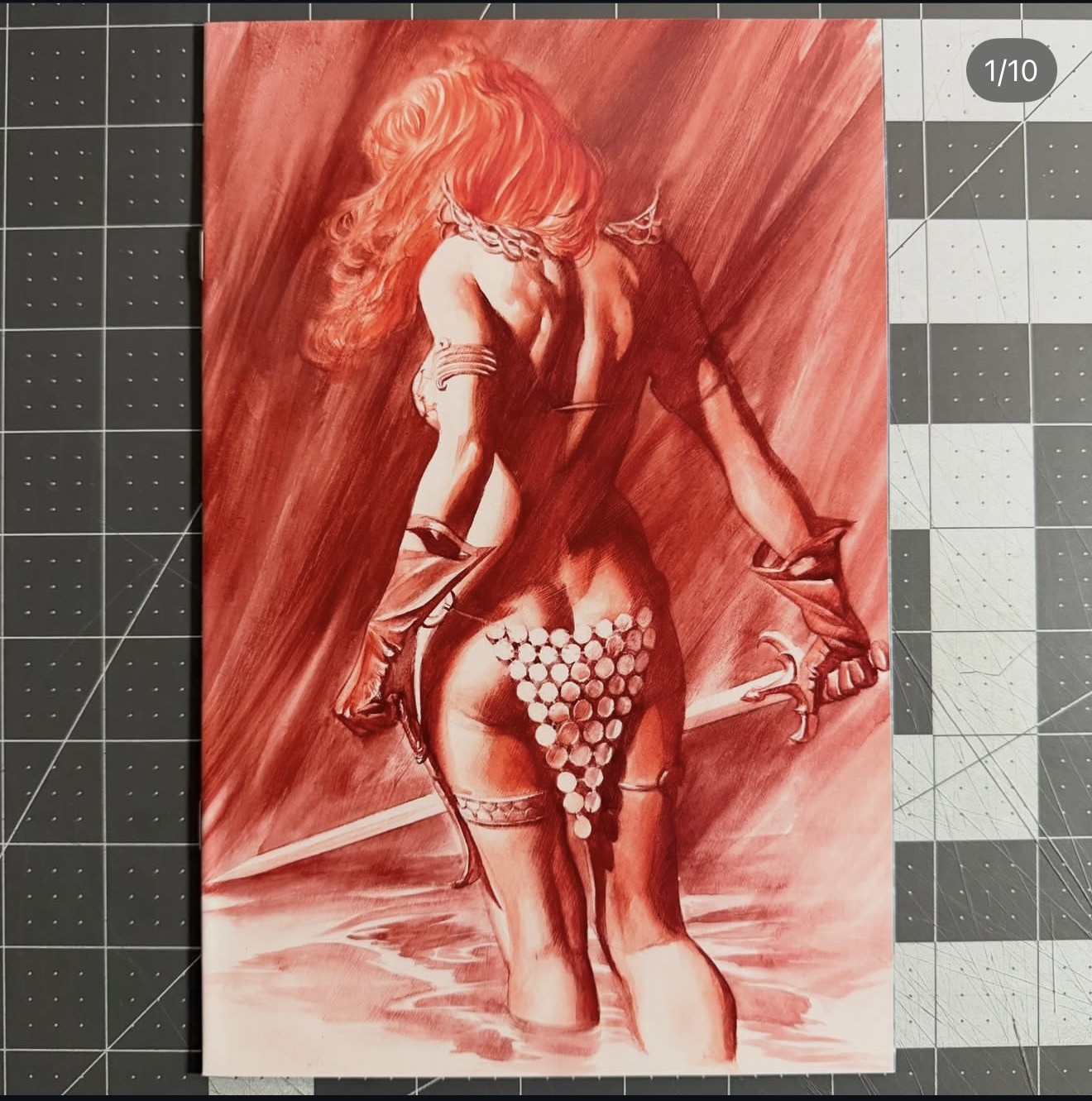 RED SONJA #30 (2008) RARE ORIGINAL VIRGIN ALEX ROSS Variant ONLY COPY ON EBAY🔥 RED SONJA #30 (2008) RARE ORIGINAL VIRGIN ALEX ROSS Variant ONLY COPY ON EBAY🔥