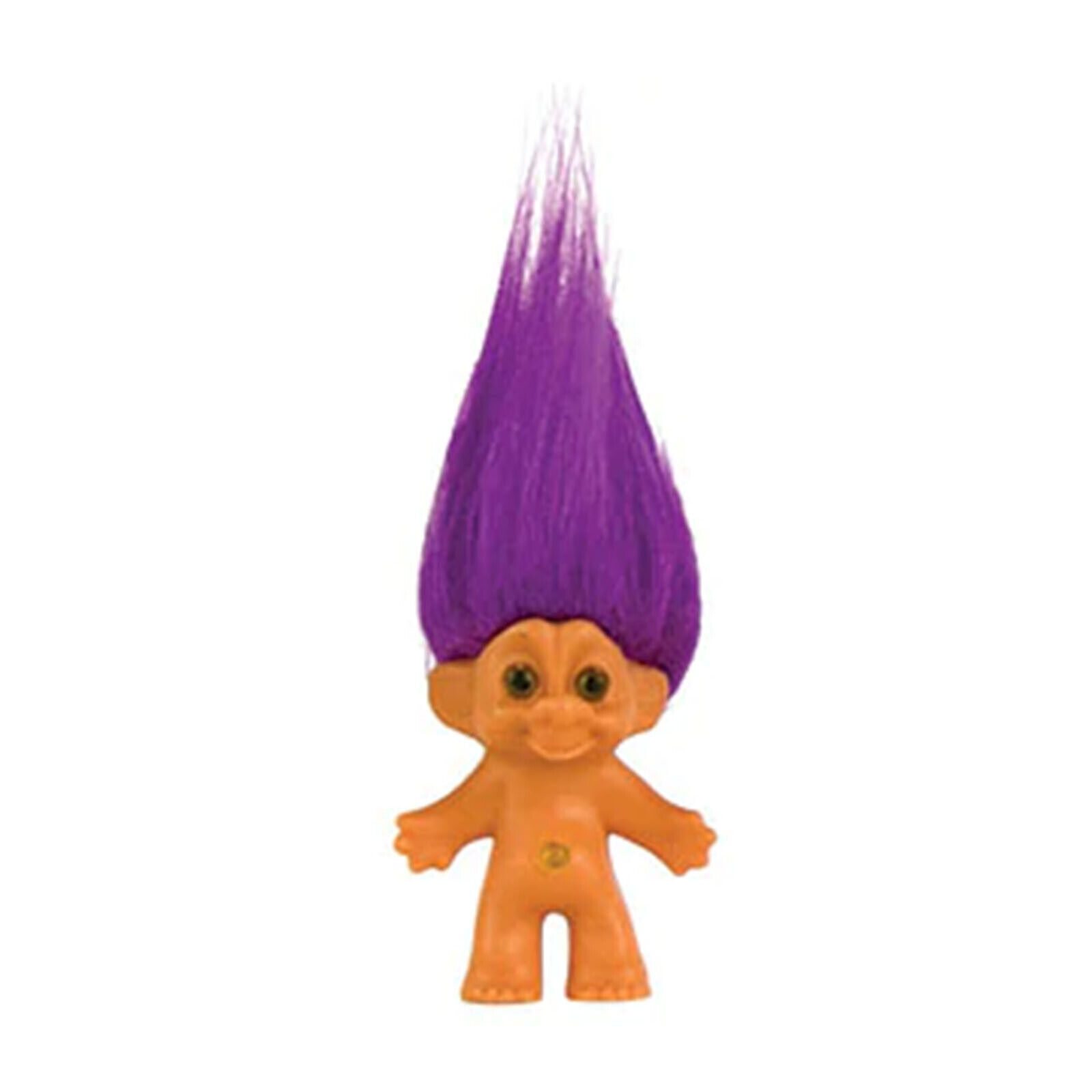 World's Smallest Good Luck Trolls Purple Hair Mini Figure NEW IN STOCK