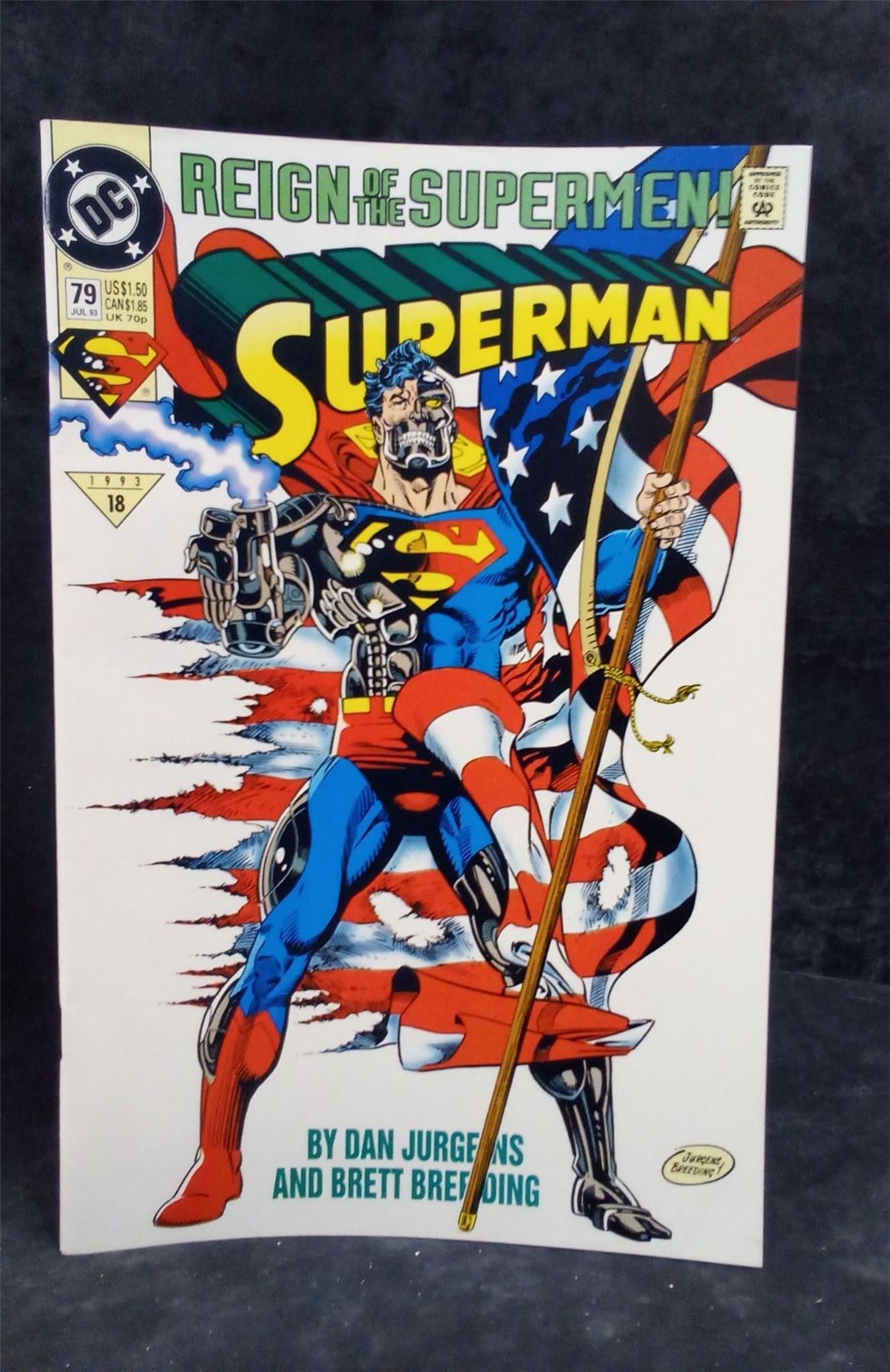 Superman #79 1993 DC Comics Comic Book Superman #79 1993 DC Comics Comic Book