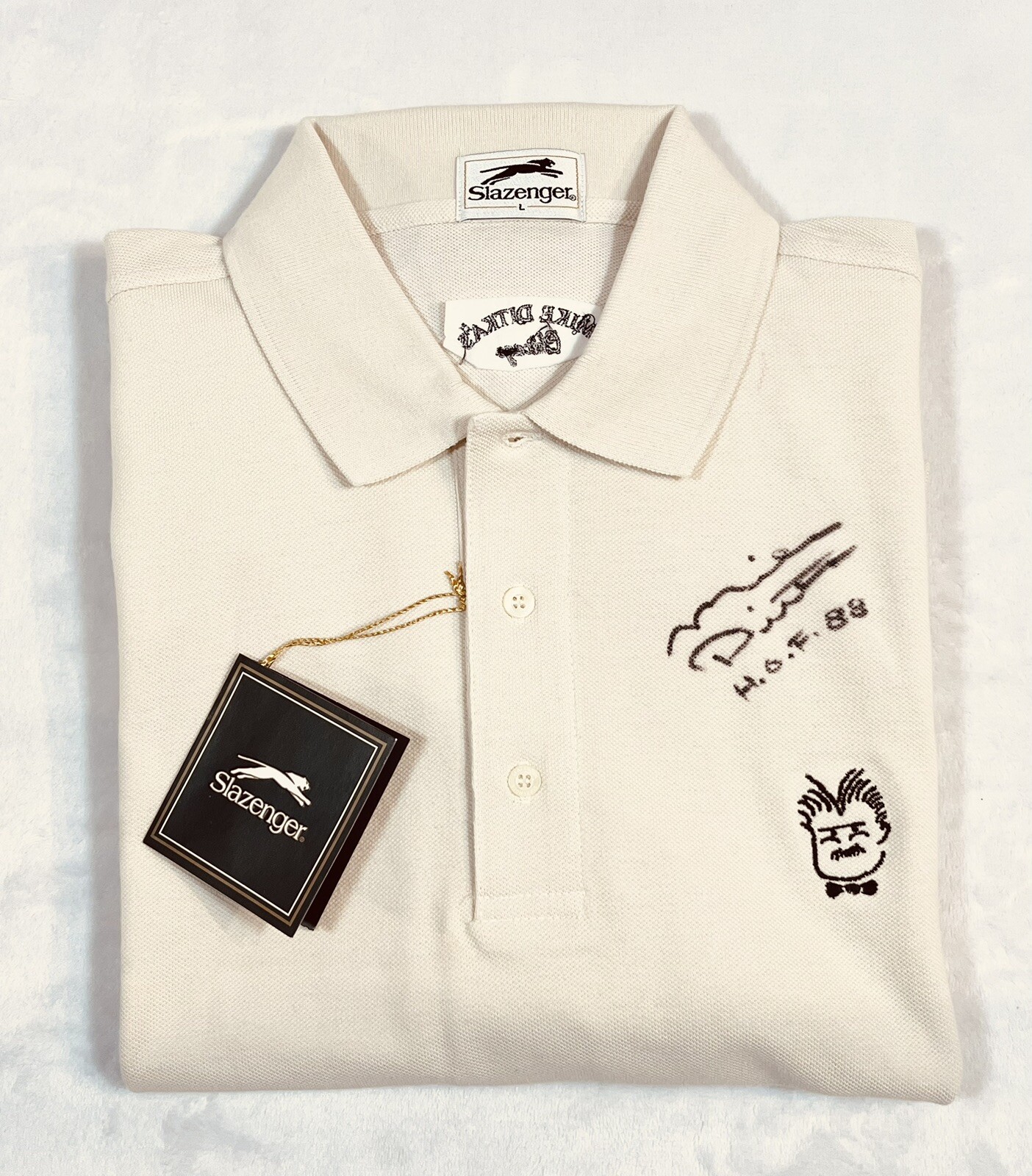 Mike Ditka's Restaurant Chicago Slazenger Polo Signed By Mike Ditka HOF 88 NWT Mike Ditka's Restaurant Chicago Slazenger Polo Signed By Mike Ditka HOF 88 NWT