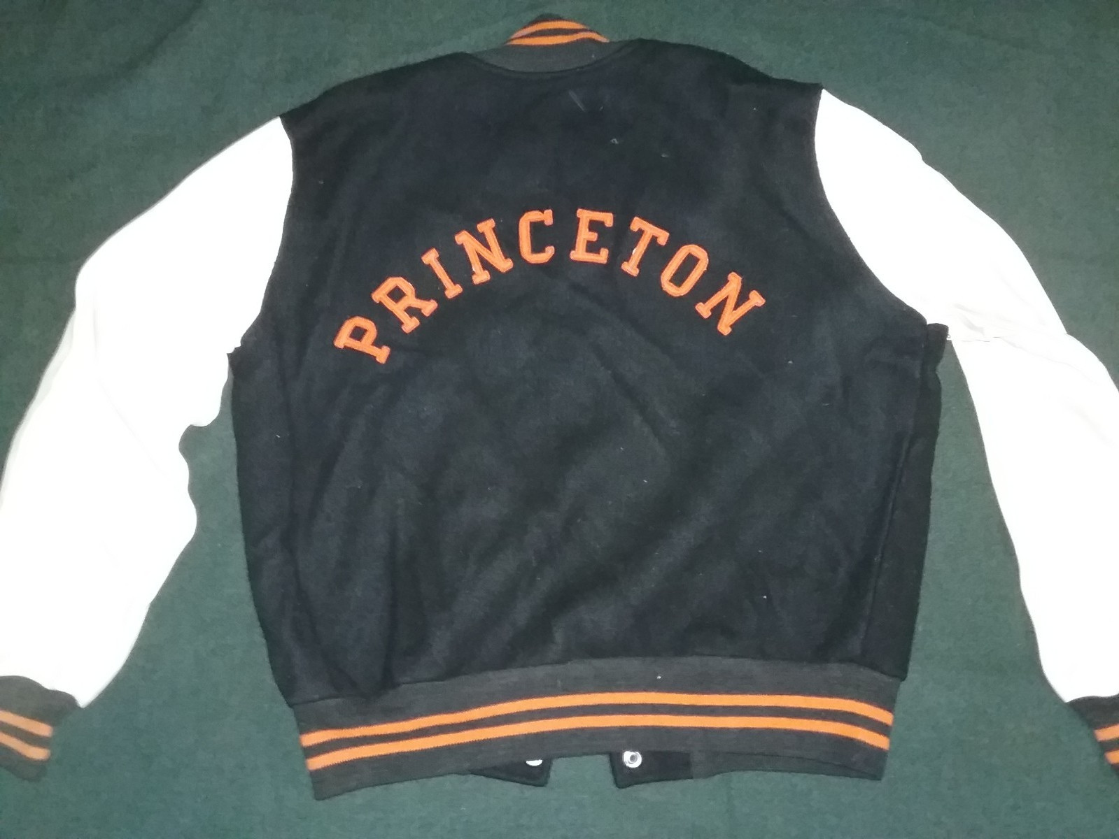 Vintage Princeton University Wool and Leather Varsity Jacket HTF RARE XL VGC Vintage Princeton University Wool and Leather Varsity Jacket HTF RARE XL VGC