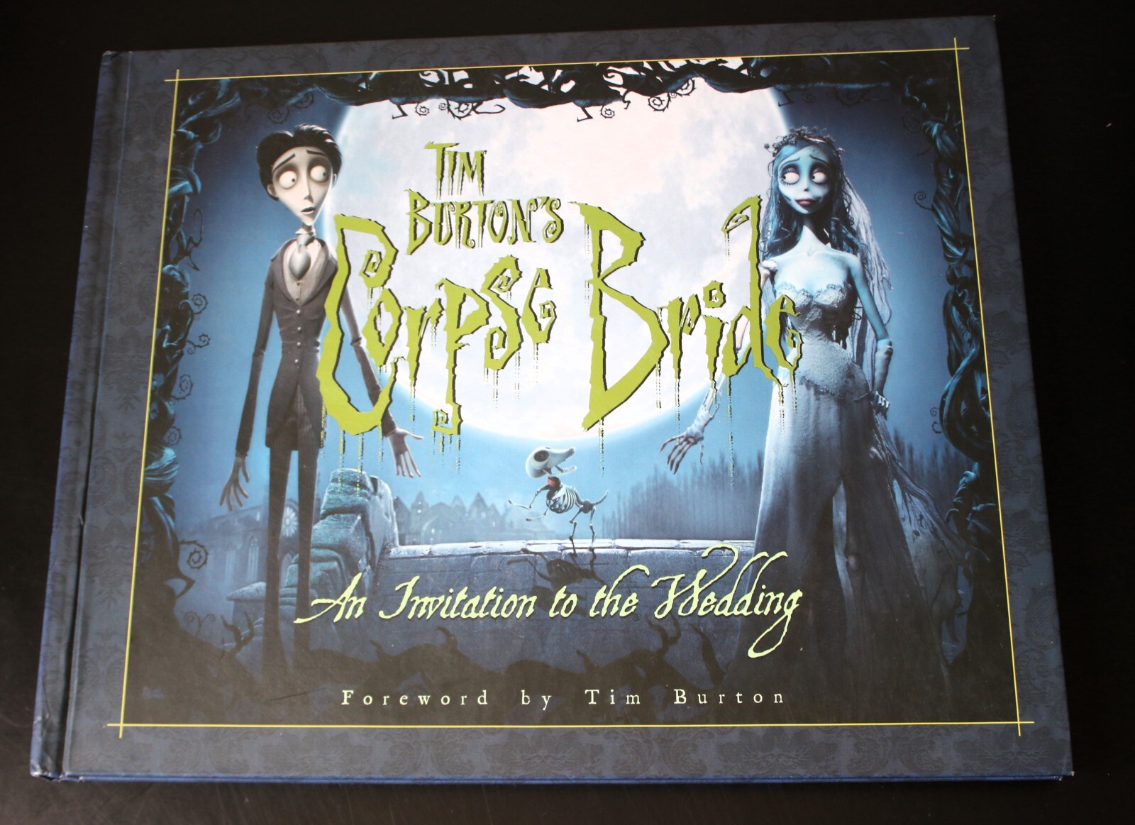 Tim Burton ~ Signed Corpse Bride: An Invitation to the Wedding Book ~ PSA DNA Tim Burton ~ Signed Corpse Bride: An Invitation to the Wedding Book ~ PSA DNA