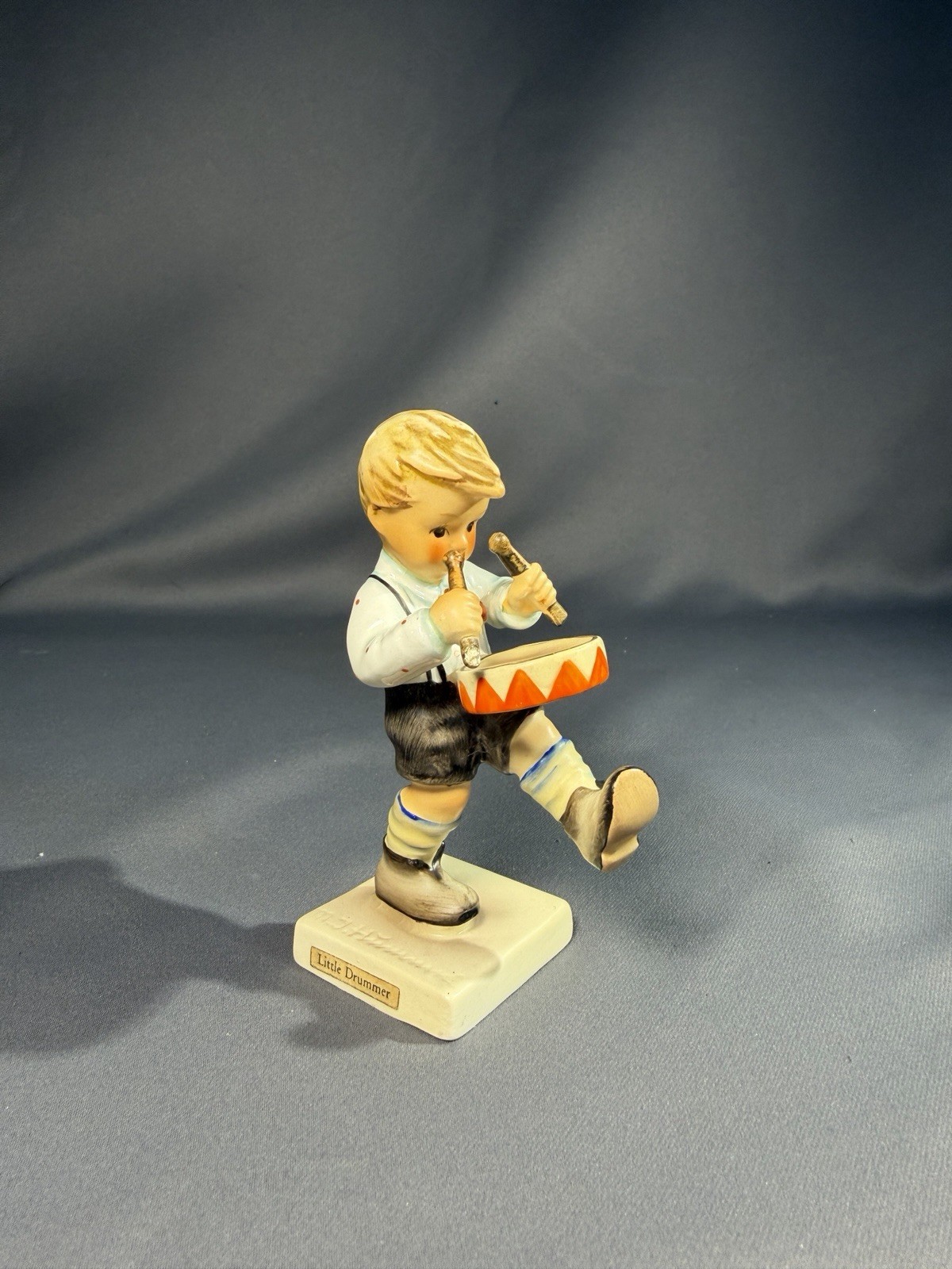 Vintage Goebel Hummel Little Drummer #240 TMK-2 W Germany 1955 Vintage Goebel Hummel Little Drummer #240 TMK-2 W Germany 1955