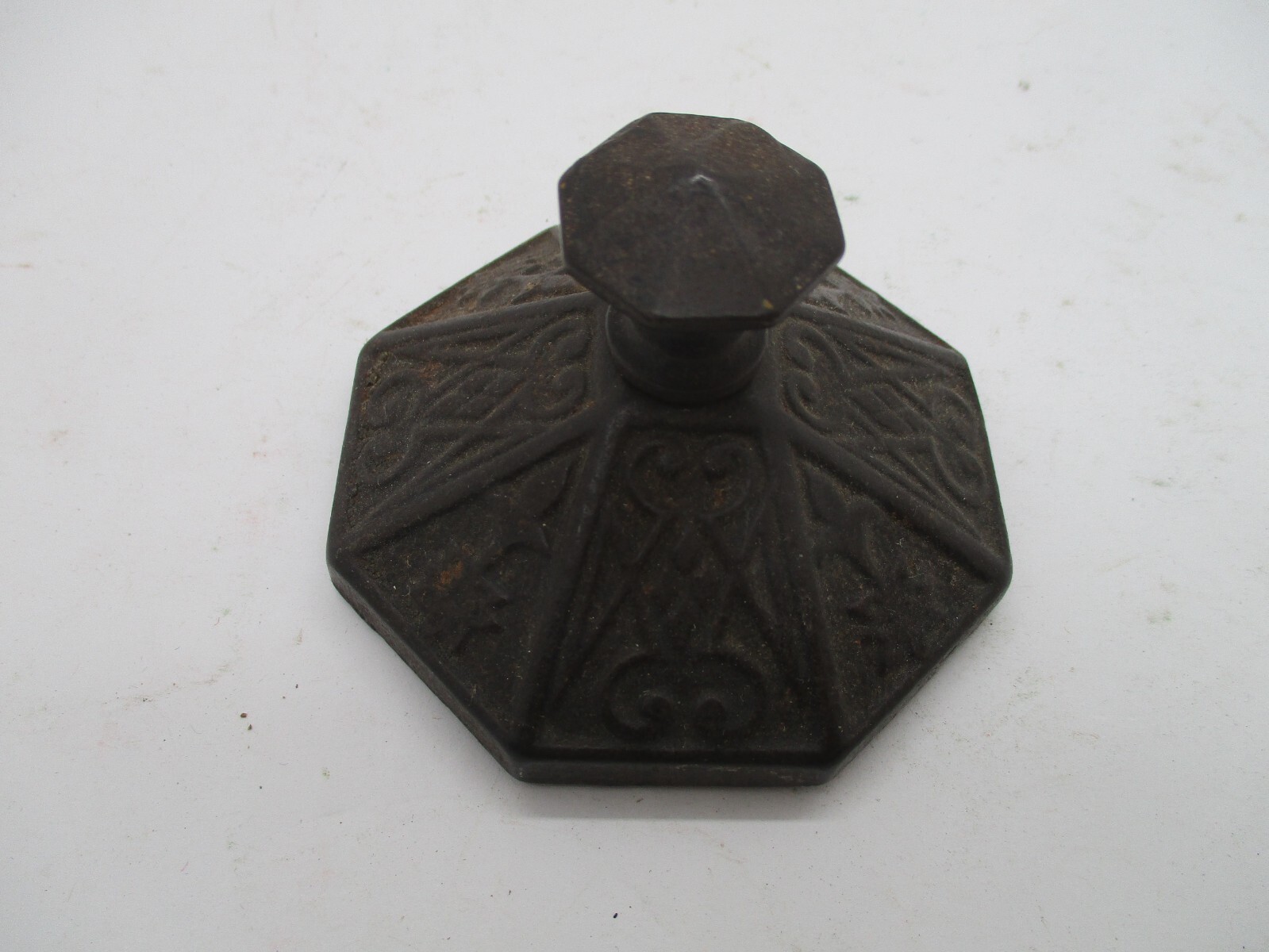 Antique Old Collectible Solid Cast Iron British Periodic Unique Paper Weight Antique Old Collectible Solid Cast Iron British Periodic Unique Paper Weight