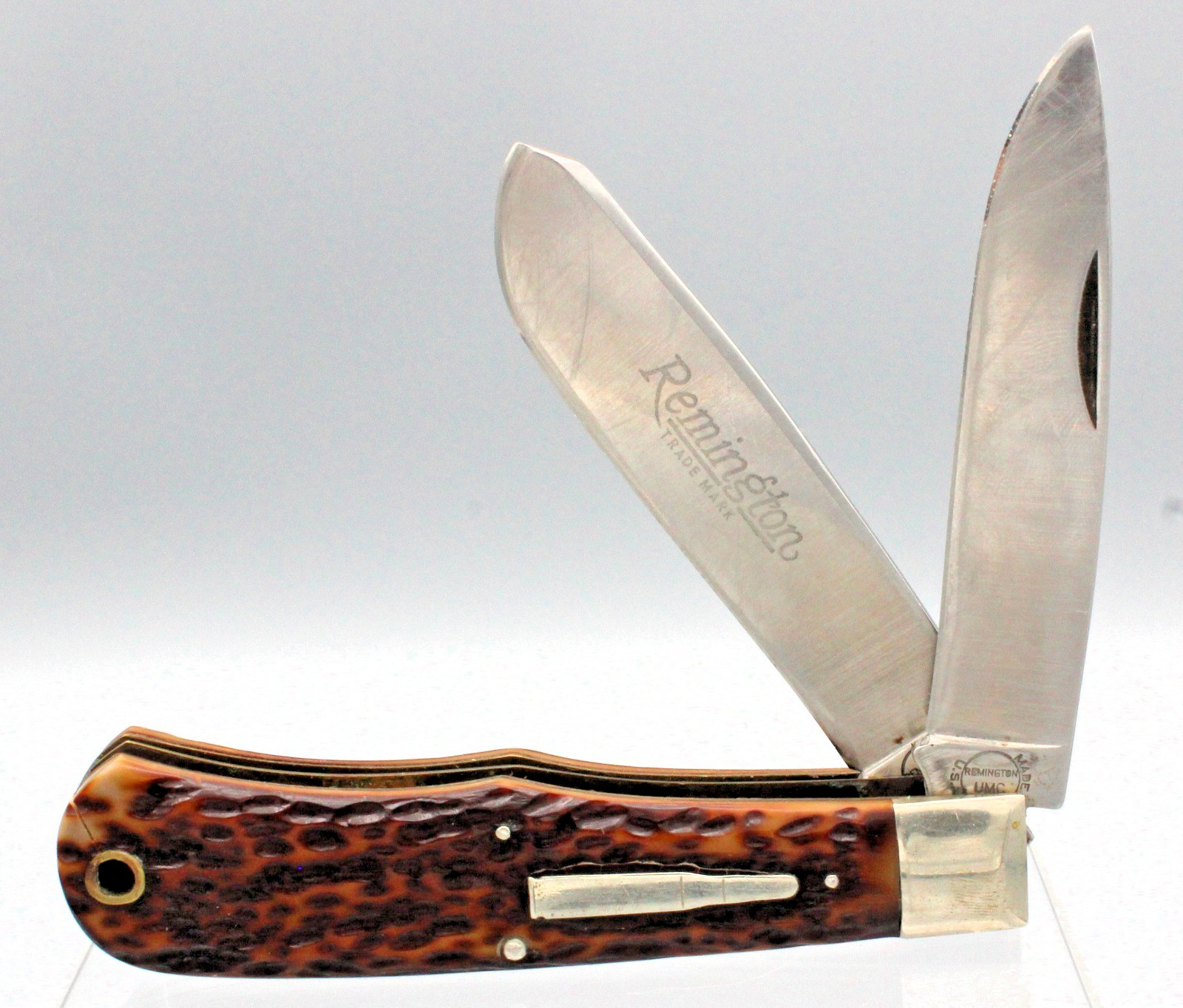 Remington Bullet Knife Trapper R1123 1982 Auth. Reproduction Promotional NM J74 Remington Bullet Knife Trapper R1123 1982 Auth. Reproduction Promotional NM J74