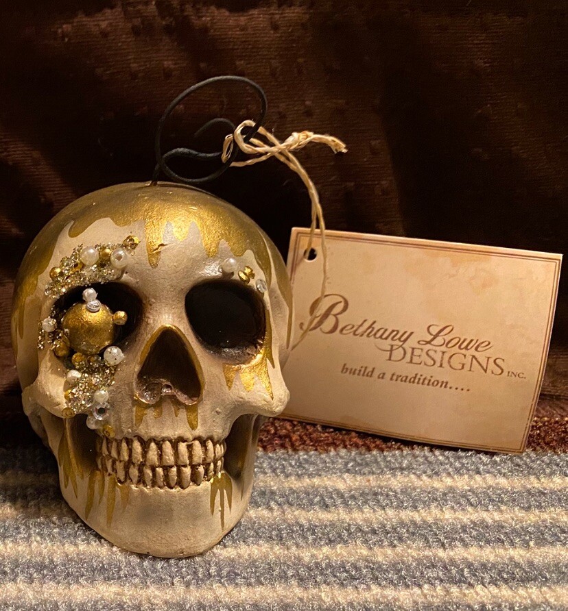 2 Bethany Lowe Halloween Skull Place card Picture holder or ornament, TJ9523 NWT 2 Bethany Lowe Halloween Skull Place card Picture holder or ornament, TJ9523 NWT