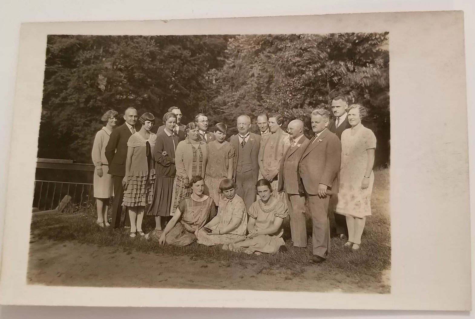 Vintage Real Photo Postcard German Family Germany History Picture Vintage Real Photo Postcard German Family Germany History Picture