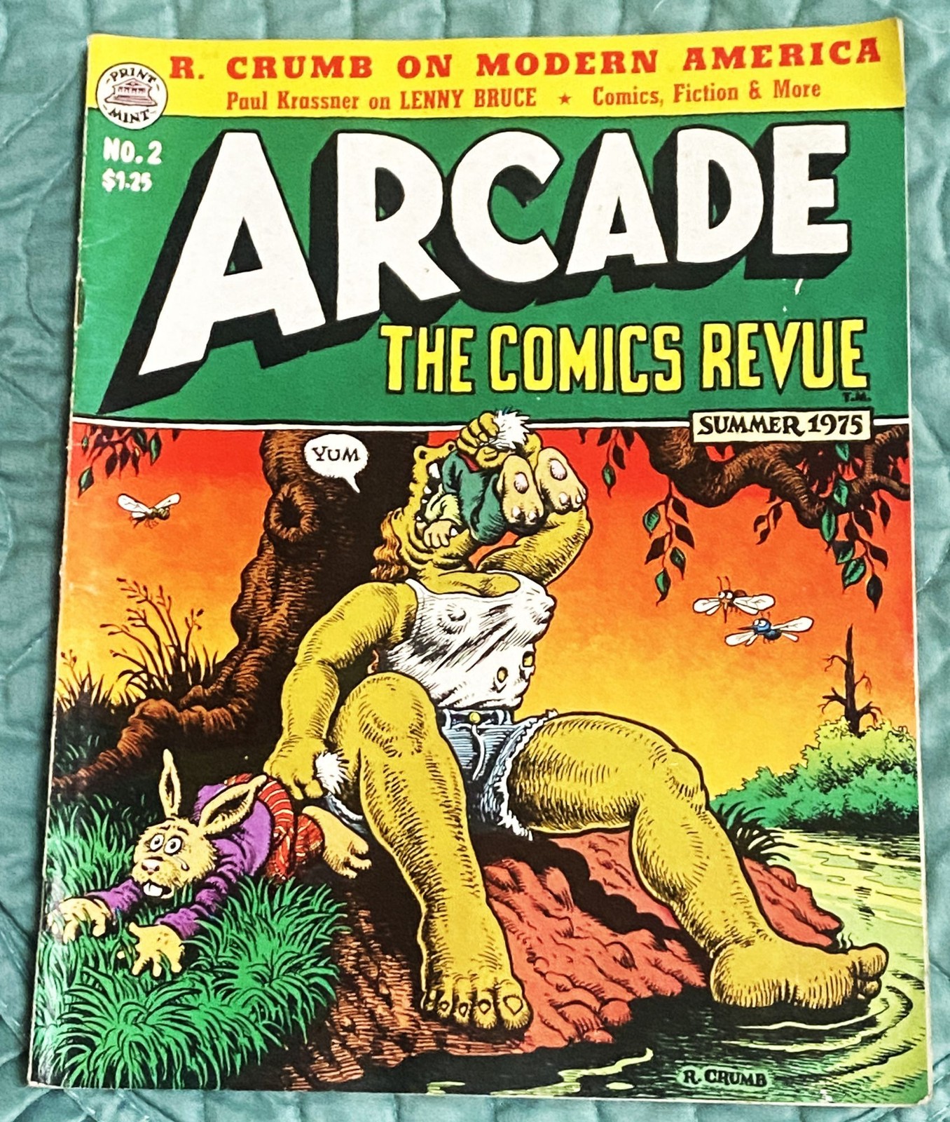 Paul Krassner R Crumb, others / ARCADE THE COMICS REVUE VOL 1 NO 2 1975 Paul Krassner R Crumb, others / ARCADE THE COMICS REVUE VOL 1 NO 2 1975
