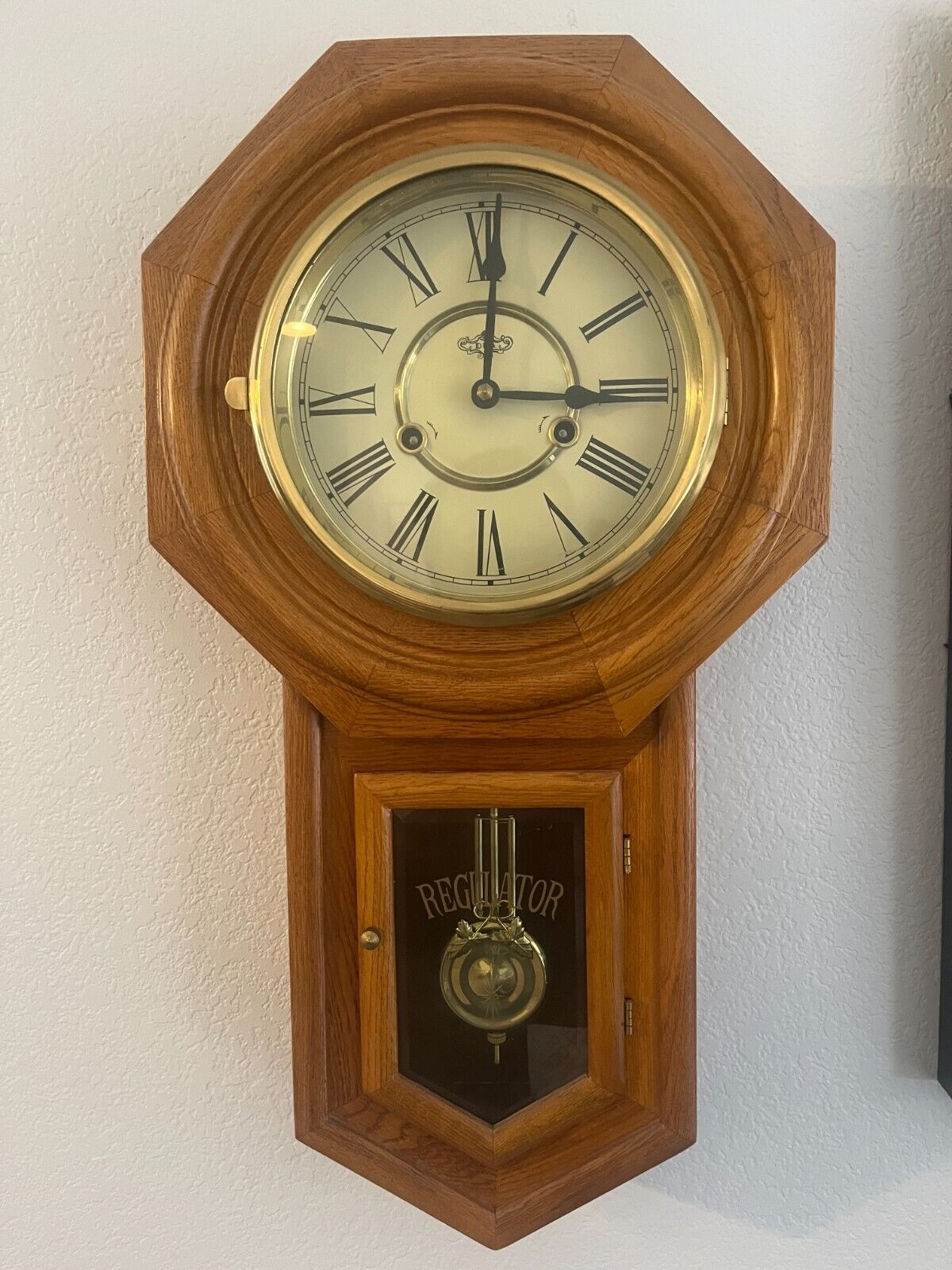 Regulator Mechanical Pendulum Clock
