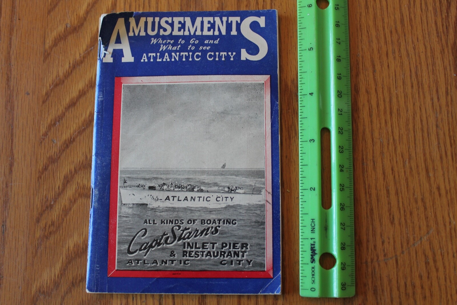 1940's ATLANTIC CITY AMUSEMENTS Brochure 64 pages where to go booklet pamphlet 1940's ATLANTIC CITY AMUSEMENTS Brochure 64 pages where to go booklet pamphlet