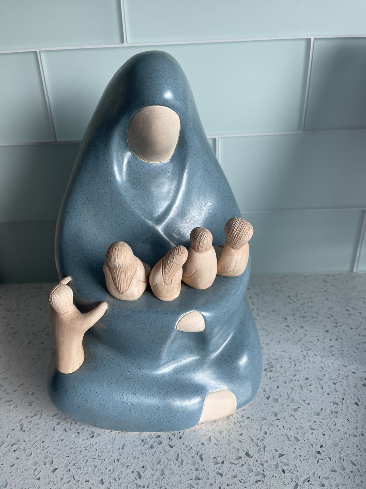 Jack Black Navajo Pottery Mother & Children “Room For One More” Sculpture 1991 Jack Black Navajo Pottery Mother & Children “Room For One More” Sculpture 1991