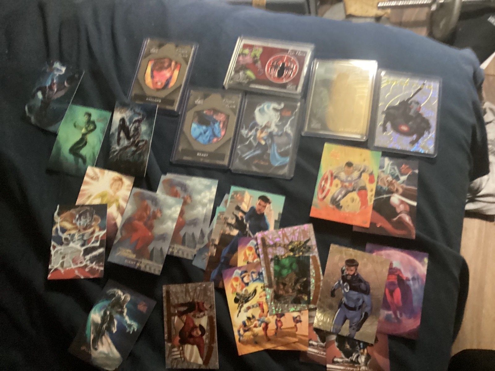 Marvel Fleer Flair Lot (30) Green Goblin Pin, Cyclops,Beast,,War Machine,Taskmas Marvel Fleer Flair Lot (30) Green Goblin Pin, Cyclops,Beast,,War Machine,Taskmas