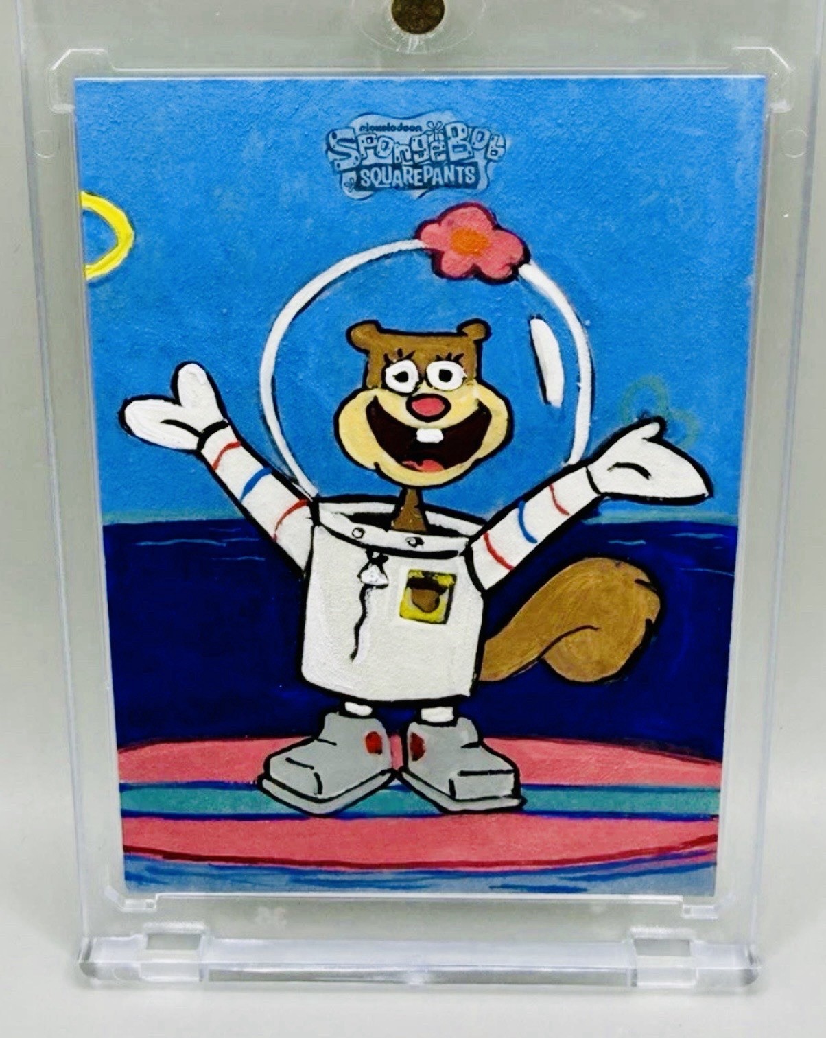 Sandy Cheeks 2025 Topps SpongeBob 25th Phillip Trujillo 1/1 Sketch Auto Card Sandy Cheeks 2025 Topps SpongeBob 25th Phillip Trujillo 1/1 Sketch Auto Card