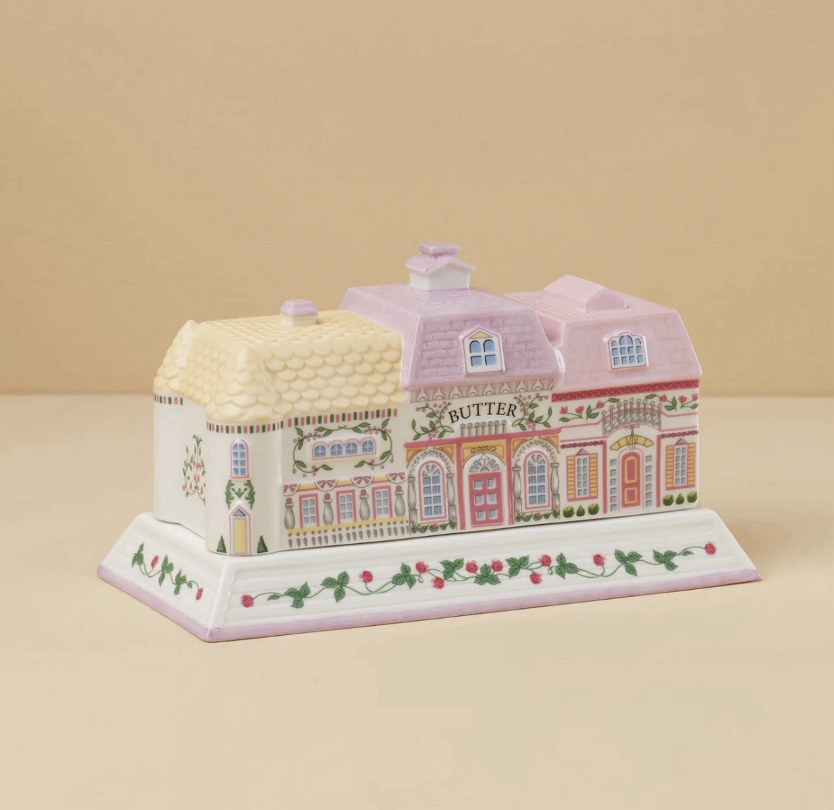 RARE LIMITED 2025 Lenox Spice Village Covered Butter Dish - NEW - Ready to Ship RARE LIMITED 2025 Lenox Spice Village Covered Butter Dish - NEW - Ready to Ship