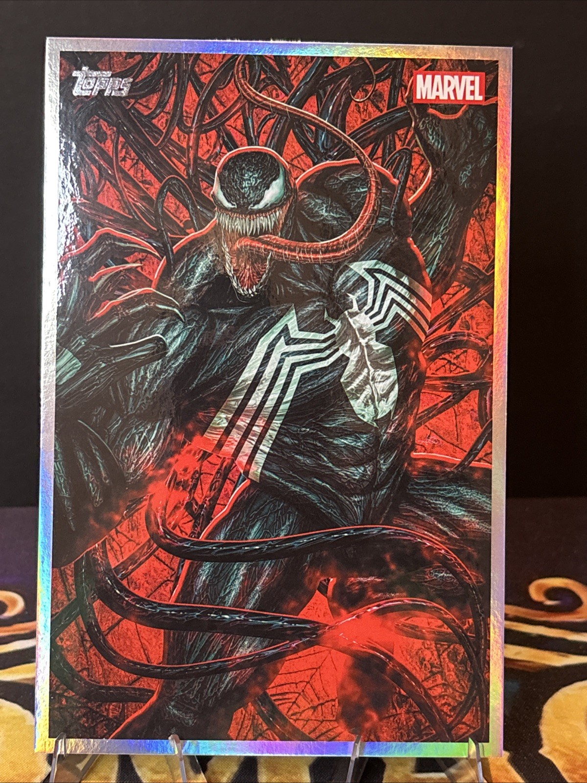 2026 Topps Marvel Vault Venom Original Art Box Topper Oversize #VO-19 Ariel Diaz 2026 Topps Marvel Vault Venom Original Art Box Topper Oversize #VO-19 Ariel Diaz