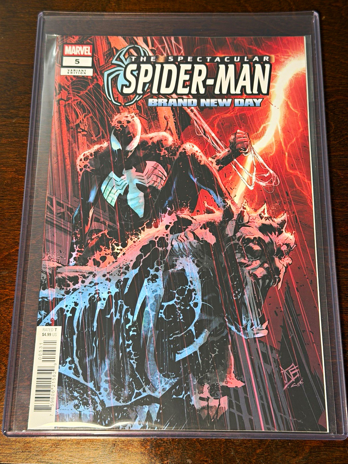 FREE SHIPPING The Spectacular Spider-Man #5 Brand New Day Variant Exclusive. FREE SHIPPING The Spectacular Spider-Man #5 Brand New Day Variant Exclusive.