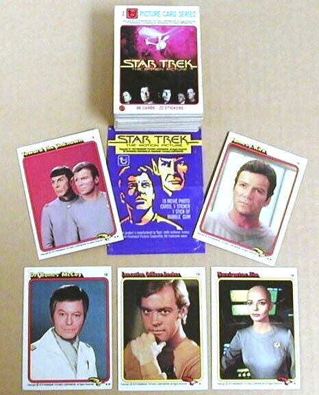 Star Trek The Motion Picture 1979 Topps Trading Card Master Set Please Read Star Trek The Motion Picture 1979 Topps Trading Card Master Set Please Read