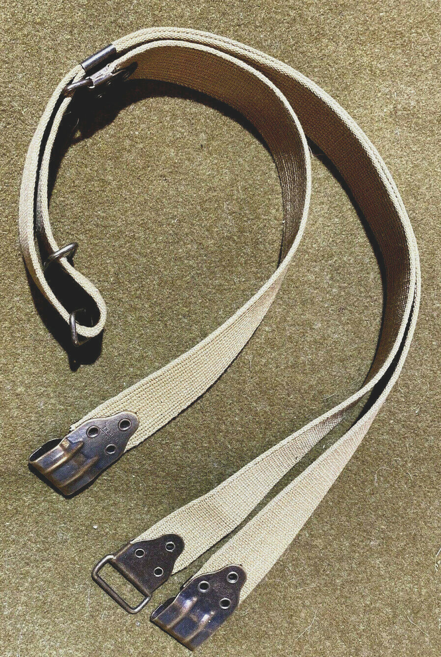 Long WWI Kerr N0-Buckl Sling for M1917 Enfield or Thompson SMG Long WWI Kerr N0-Buckl Sling for M1917 Enfield or Thompson SMG