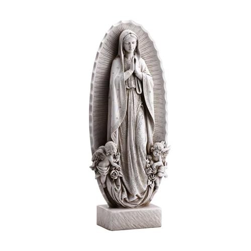 23.5" Our Lady of Guadalupe Garden Statue 22.5" Tall Stone Resin Stone Resin 23.5" Our Lady of Guadalupe Garden Statue 22.5" Tall Stone Resin Stone Resin