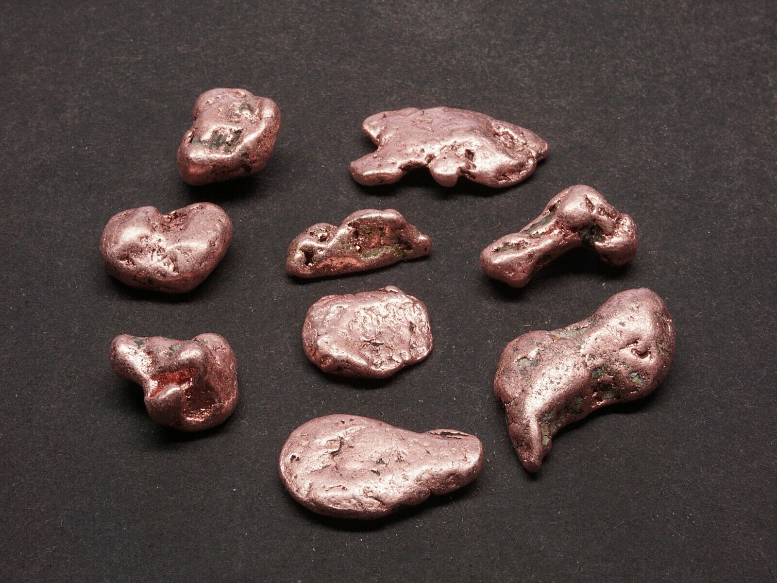 Copper Nuggets 2 Oz Lots 7-12 Pieces Native Keweenaw Michigan USA