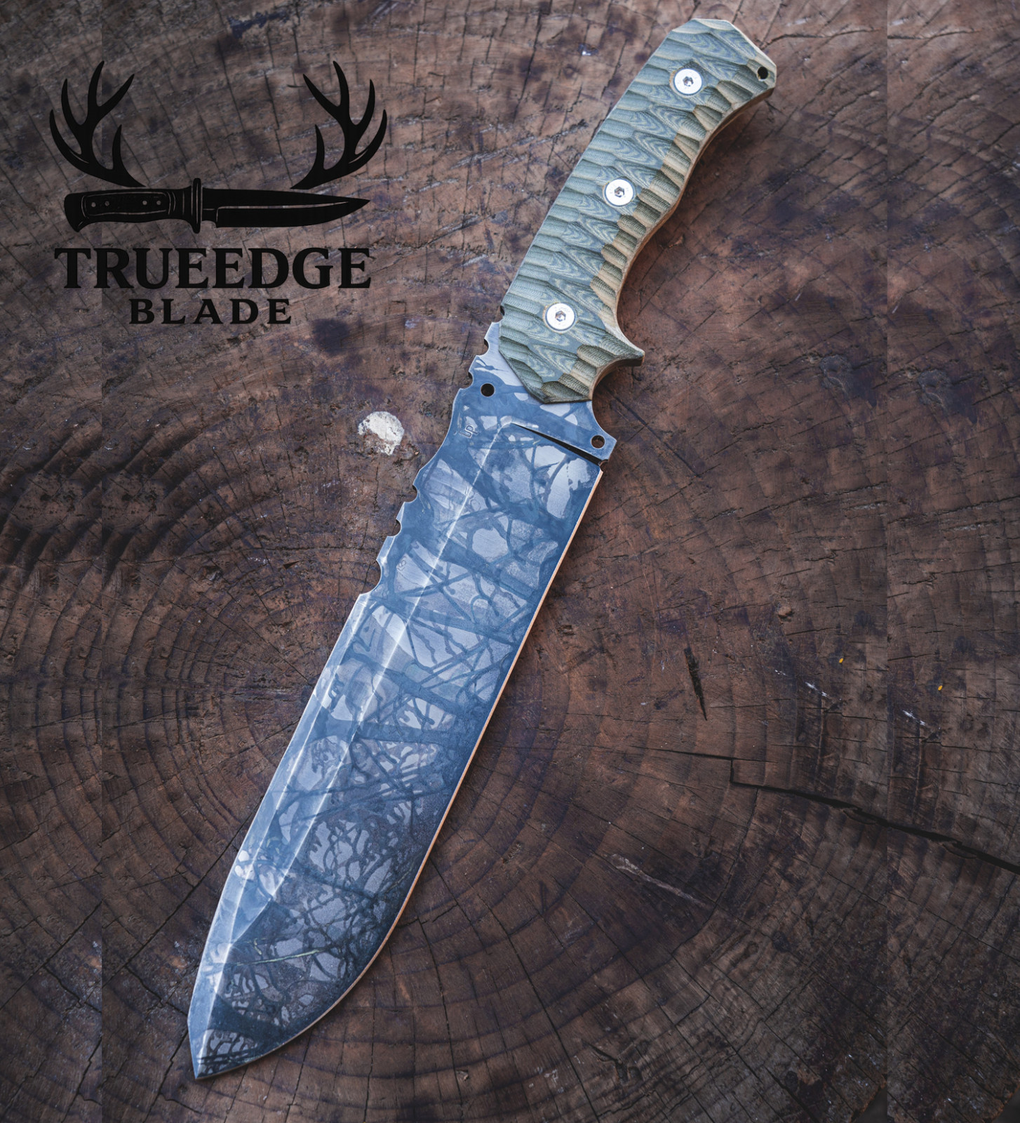 Custom Handmade GodFather Predator/Medieval Surface Style-Ice Brush Finish Gift. Custom Handmade GodFather Predator/Medieval Surface Style-Ice Brush Finish Gift.