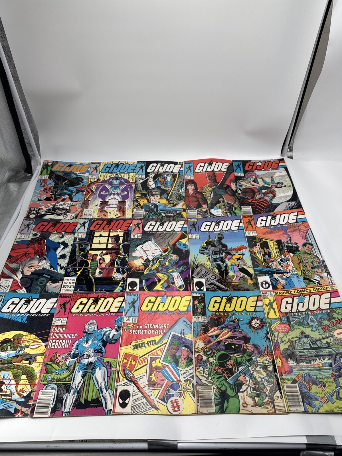 Vintage Marvel Comics G.I. Joe 1983 #5 19 26 58 61-63 65 66 70 71 78 82 84 111