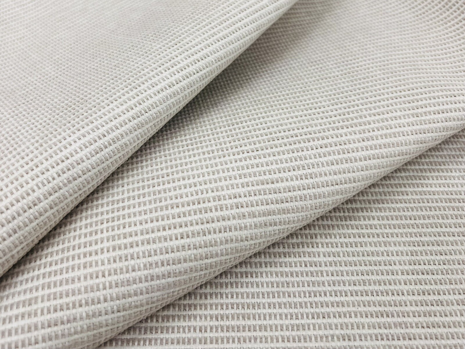 Thibaut Woven Crypton Rippled Ottoman Uphol Fabric- Dune / Linen 10 yds W75216