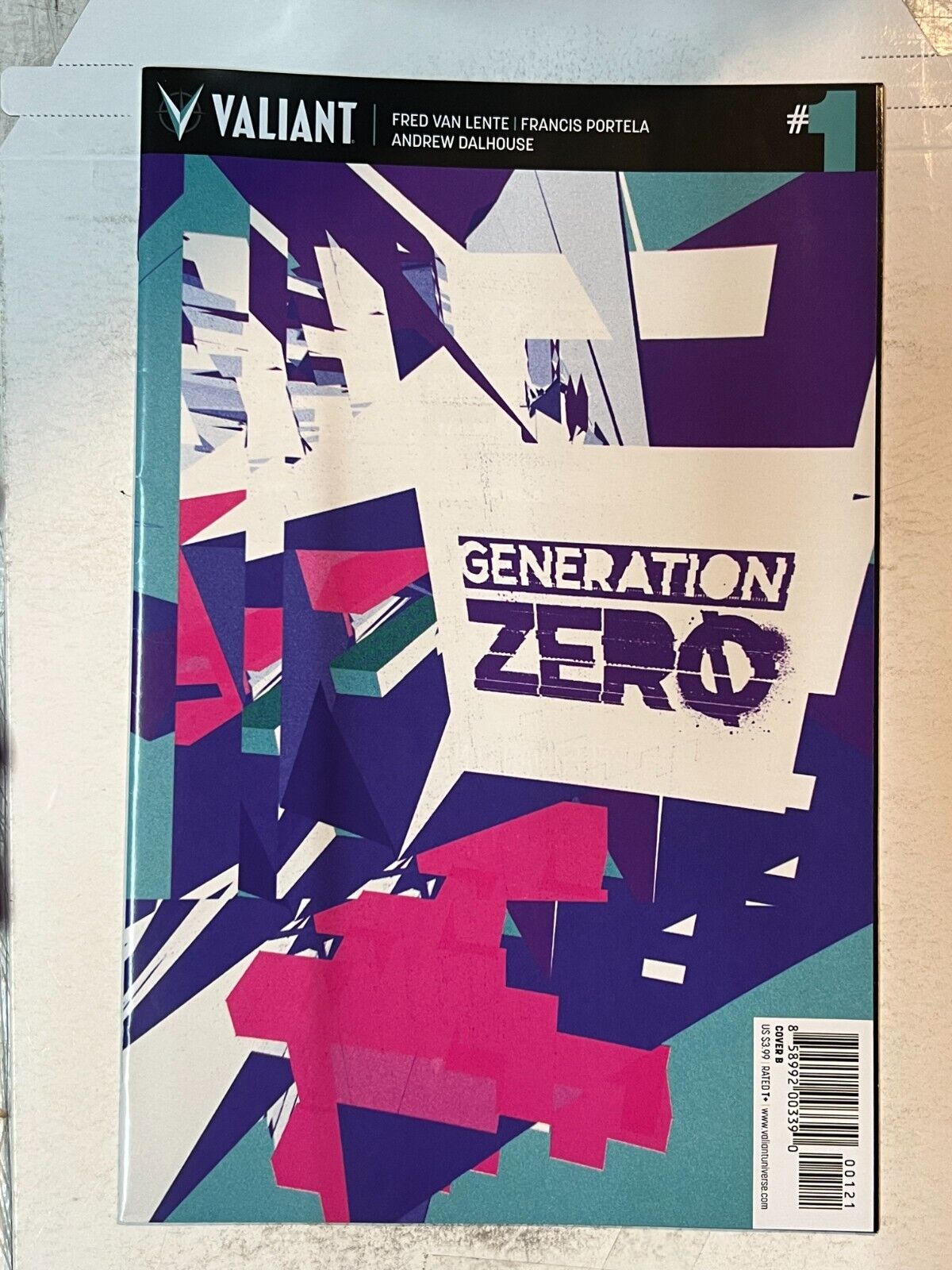 Generation Zero #1 Cvr B Valiant 2016 | Combined Shipping B&B
