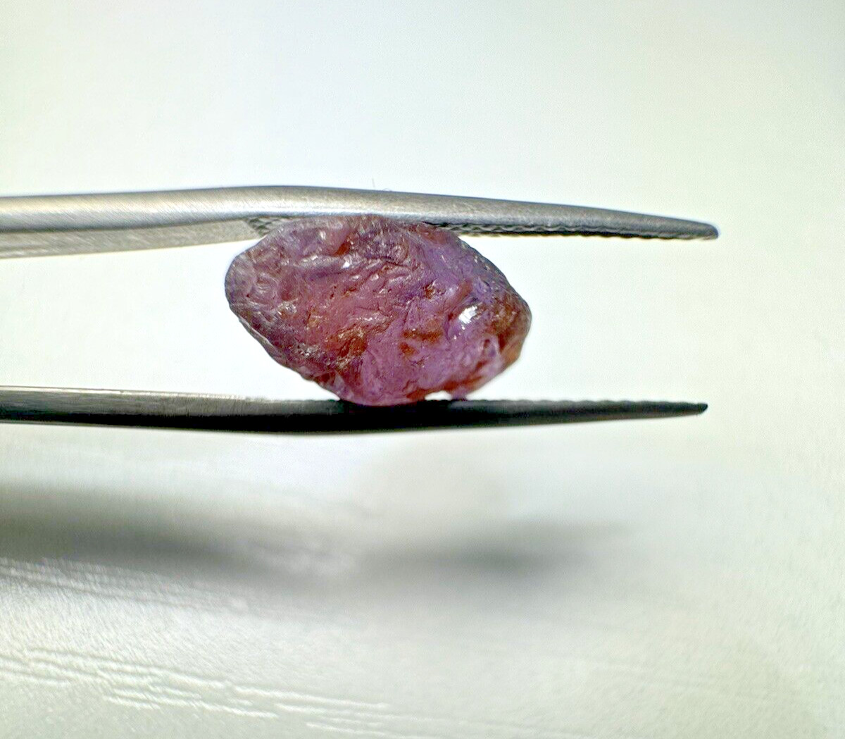Sapphire Bicolor Purple Color Change facet rough clean Tanzania 6.29 carats Sapphire Bicolor Purple Color Change facet rough clean Tanzania 6.29 carats