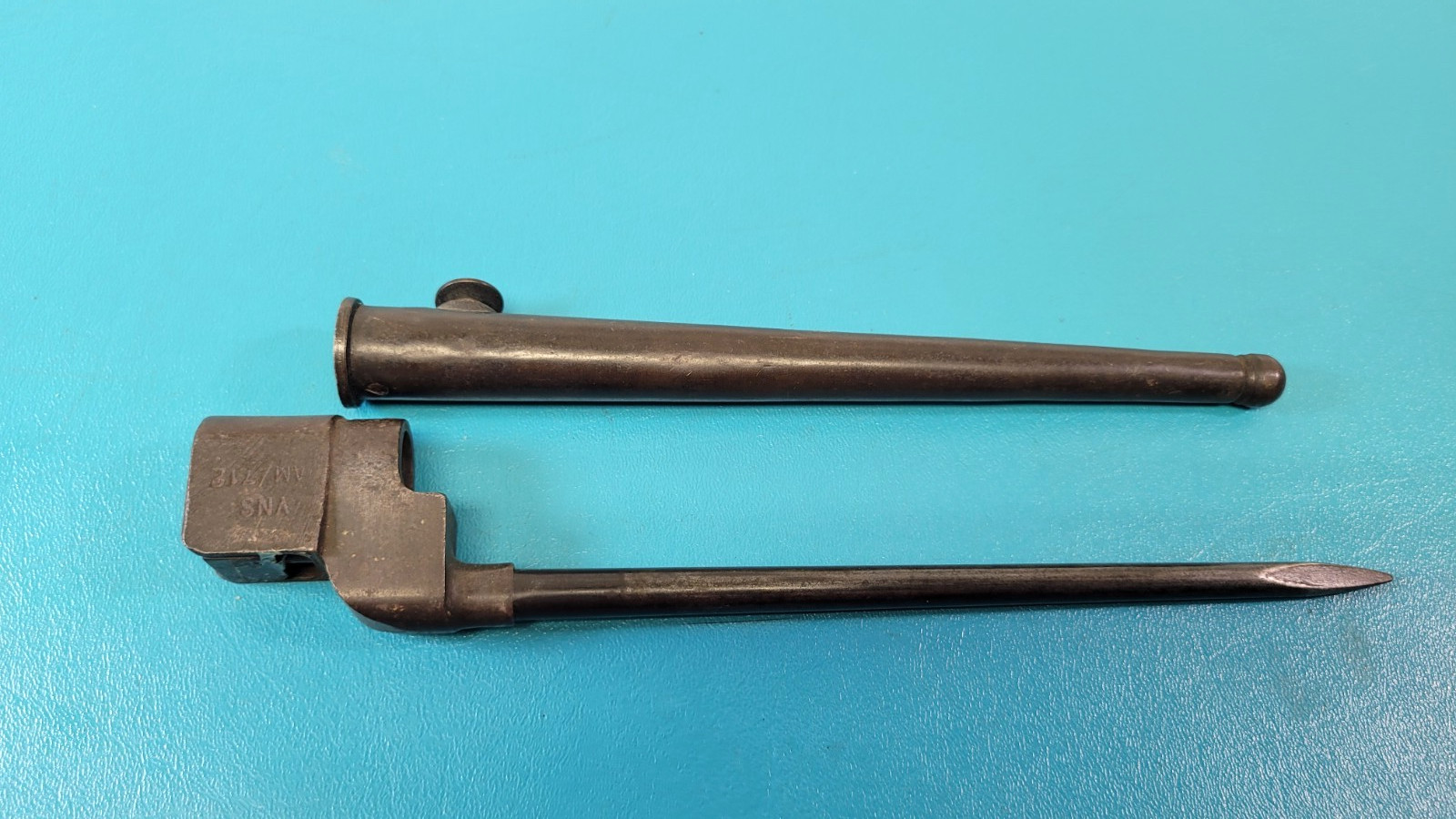 WWII RAF British No 4 Mk II Bayonet Viners VNS & PS&S Prince-Smith Marked TR1723 WWII RAF British No 4 Mk II Bayonet Viners VNS & PS&S Prince-Smith Marked TR1723