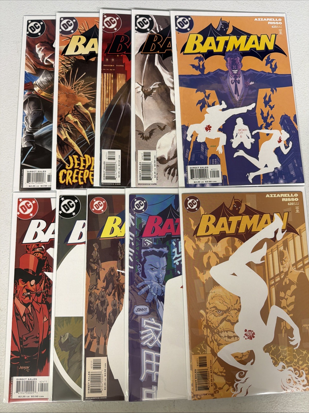 Batman #620 621 622 623 624 625 626 627 628 629 DC Comics Lot Run Set VF *W12 Batman #620 621 622 623 624 625 626 627 628 629 DC Comics Lot Run Set VF *W12