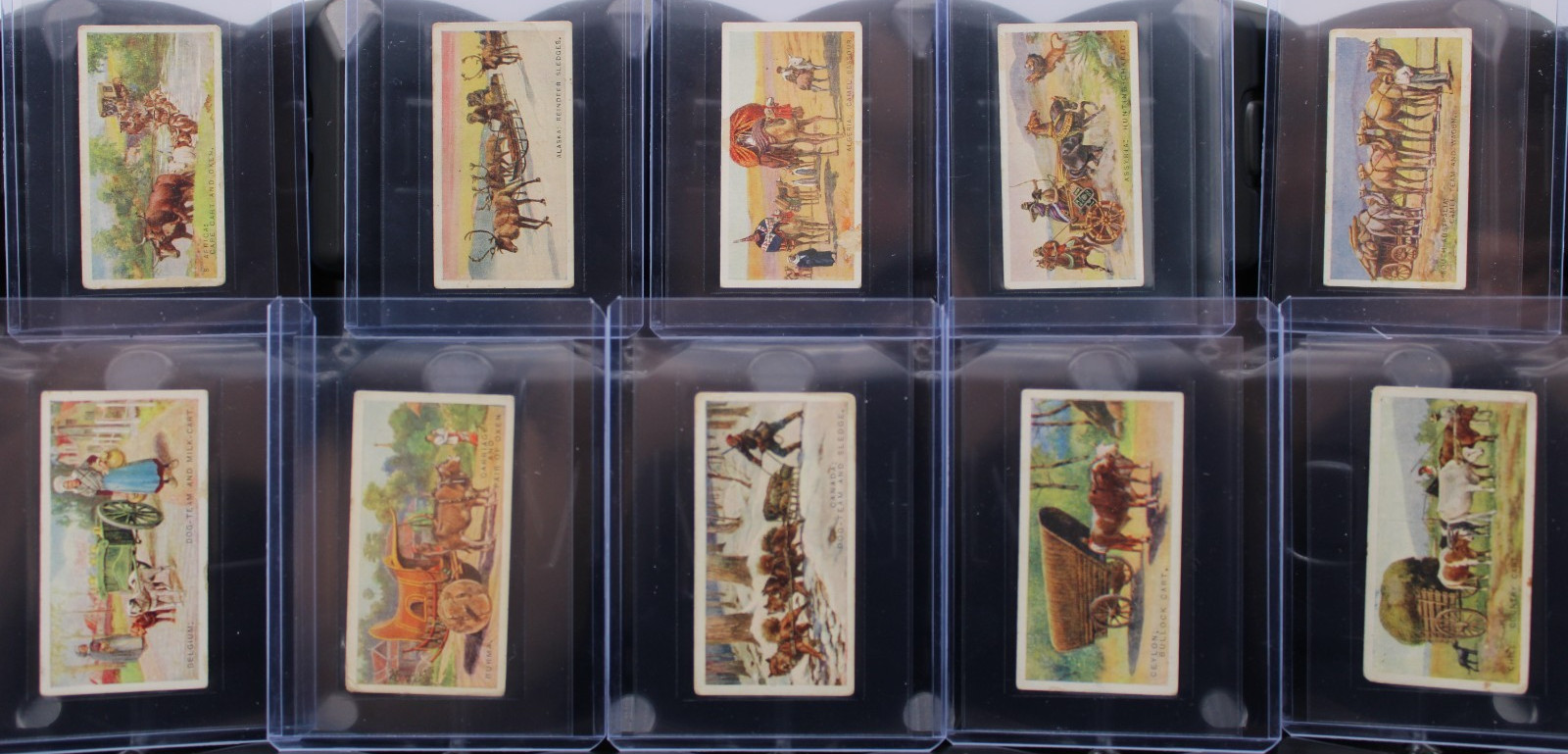 1928 Wills Four Aces Modes Of Conveyance Tobacco Card Set 22/25 1928 Wills Four Aces Modes Of Conveyance Tobacco Card Set 22/25