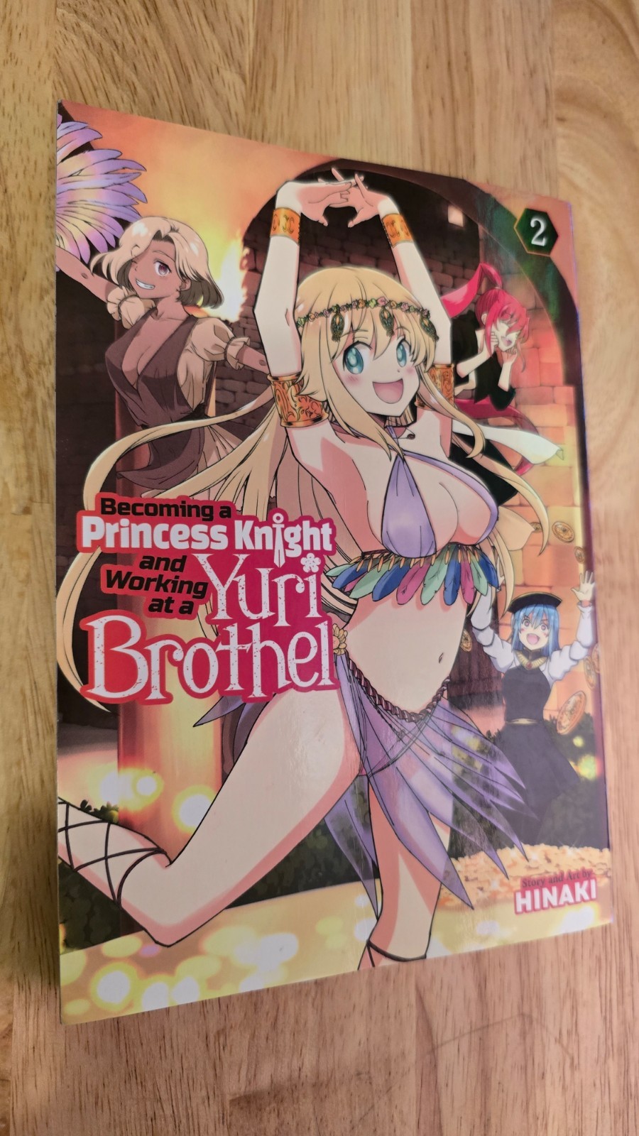 Becoming A Princess Knight and Working At A Yuri Brothel Vol 2 manga