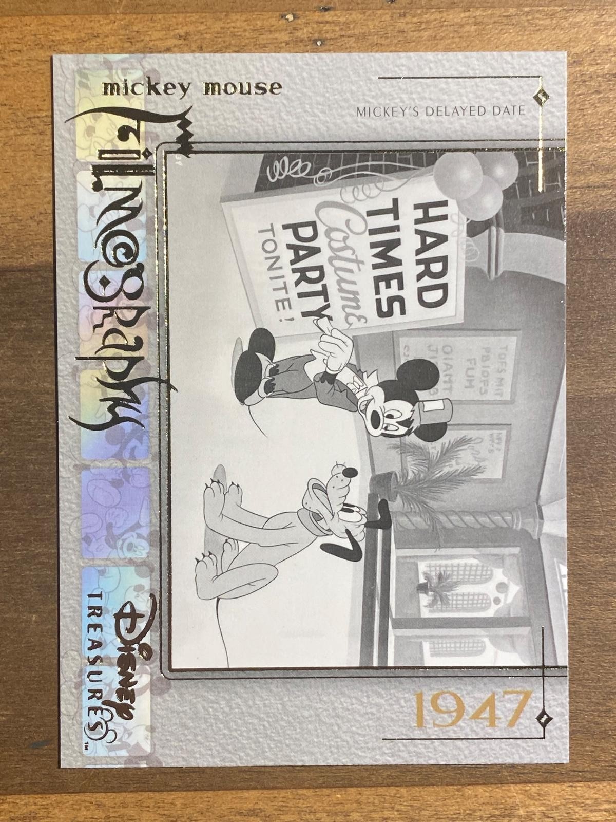 2003 Upper Deck Disney Treasures #MM-36 Delayed Date Spotlight on Mickey