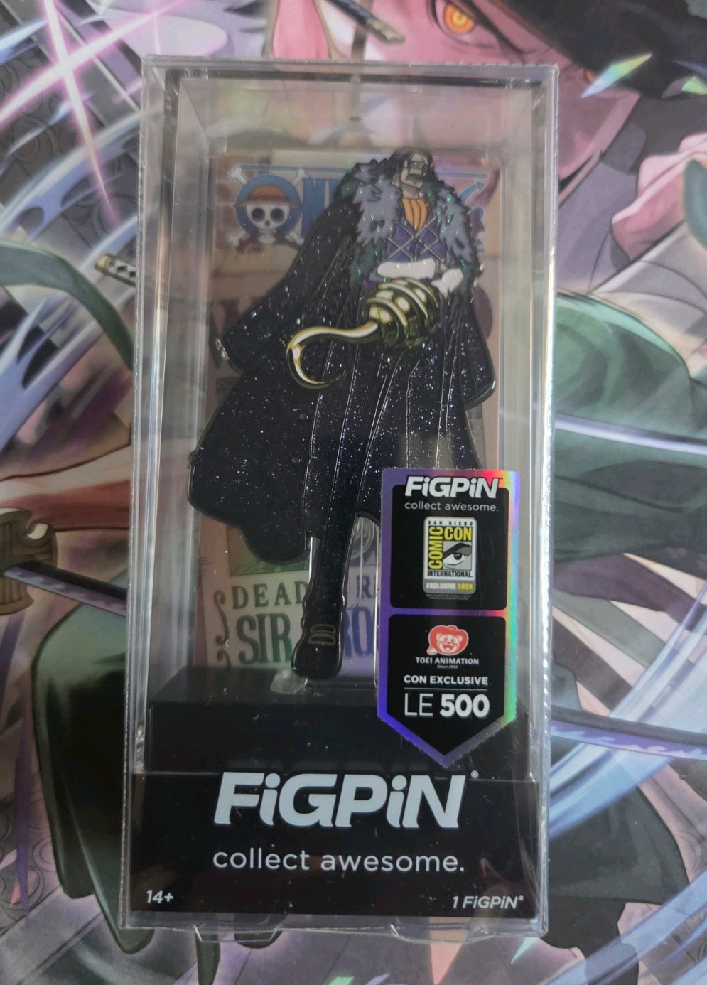 SDCC 2026 Exclusive FiGPiN X Toei One Piece Crocodile (1846)