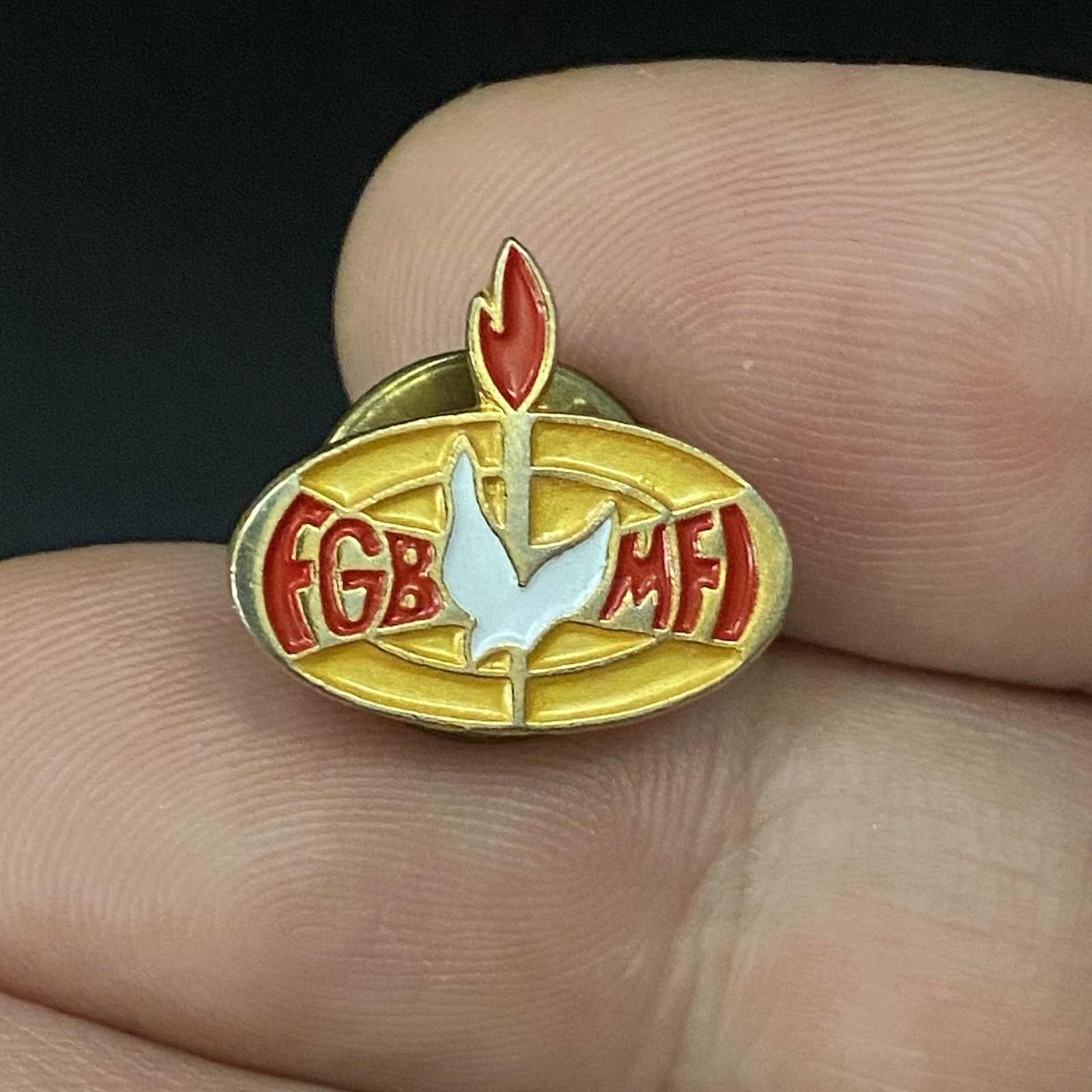 Vintage Fgb-Mfi Full Gospel Business Men's Fellowship International Lapel Pin Vintage Fgb-Mfi Full Gospel Business Men's Fellowship International Lapel Pin