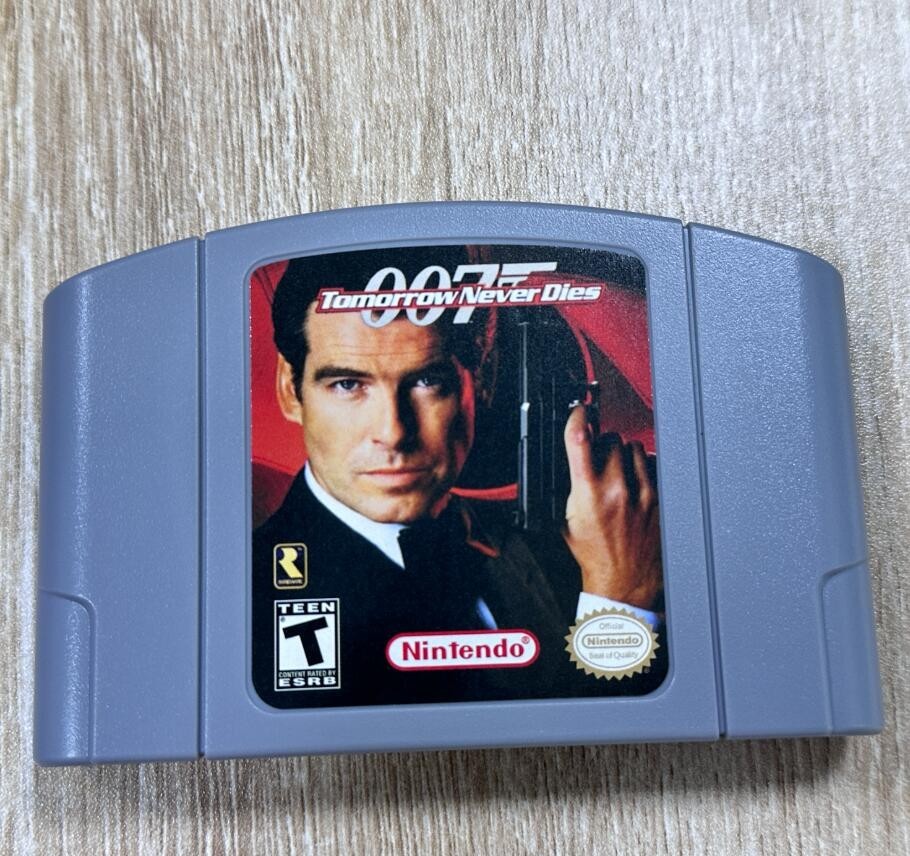 N64 Game Card 007 Goldeneye Tomorrow Never Dies N64 Game Card 007 Goldeneye Tomorrow Never Dies