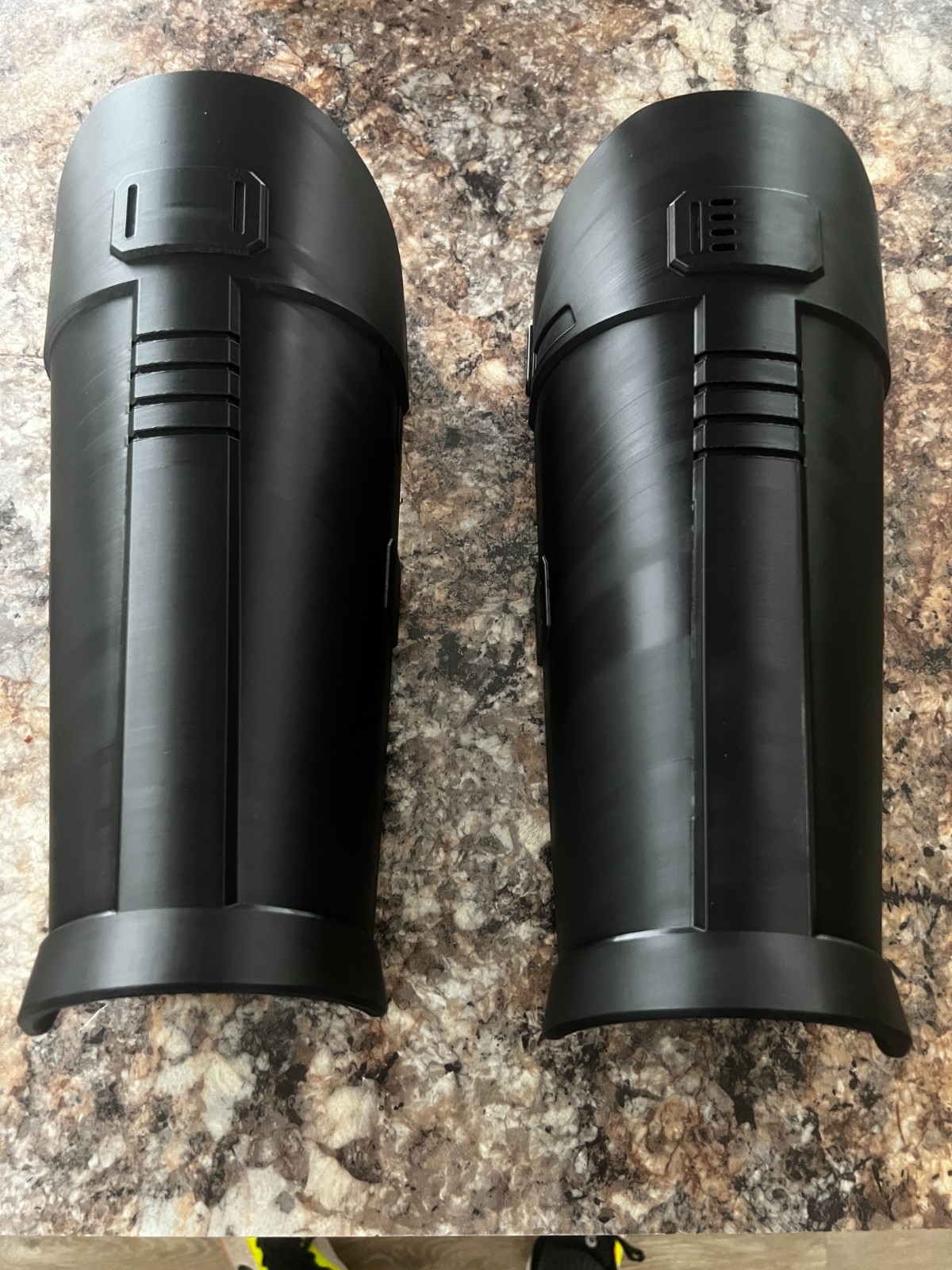 Star Wars The Mandalorian 3D Printed Shin Armor Star Wars The Mandalorian 3D Printed Shin Armor