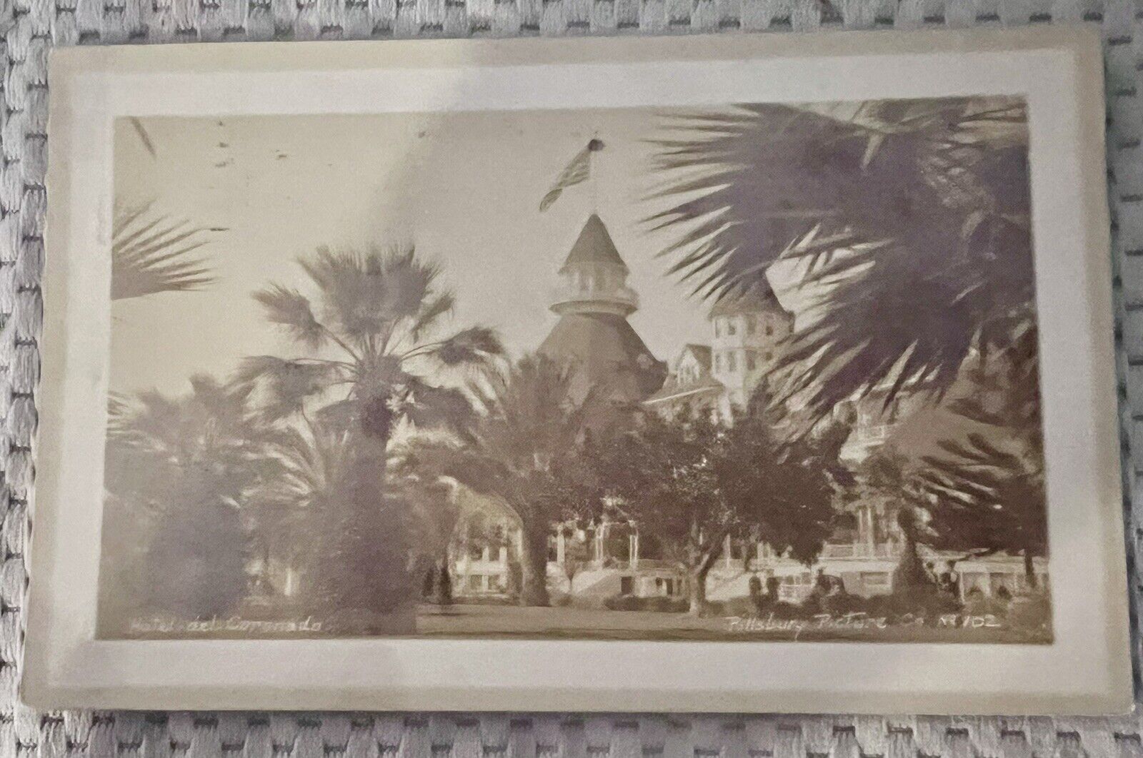 Hotel Del Coronado 1911 RPPC Antique Vintage Postcard Of Exterior